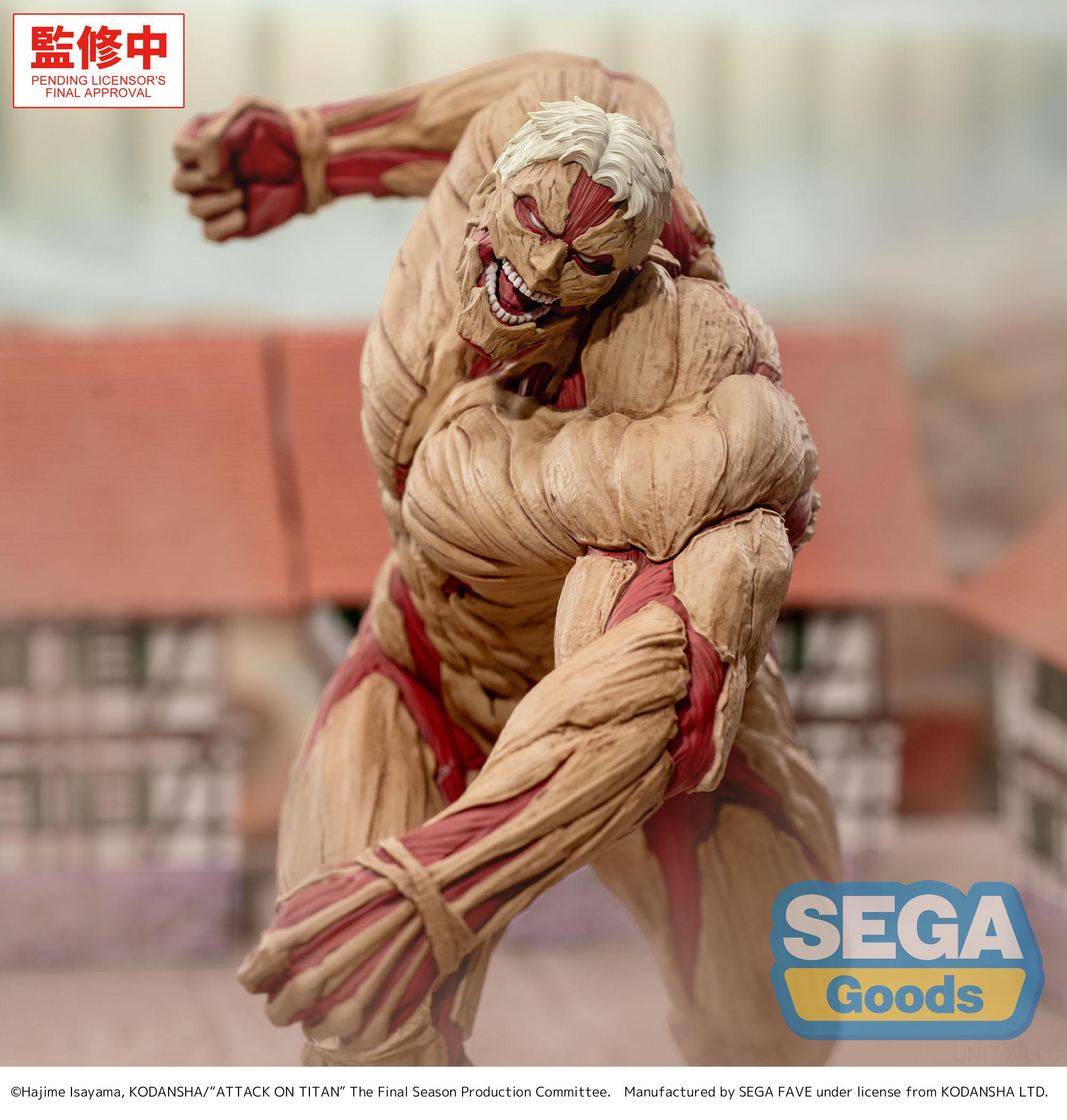 Attack on Titan GigantiX Reiner Braun (Armored Titan Ver.) Figure Gallery Image 5