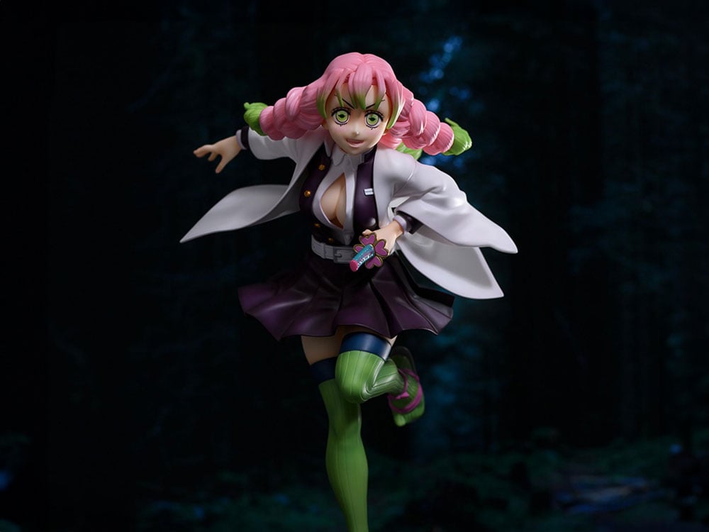Demon Slayer: Kimetsu no Yaiba FiGURiZMa Mitsuri Kanroji Figure (Reissue) Gallery Image 1