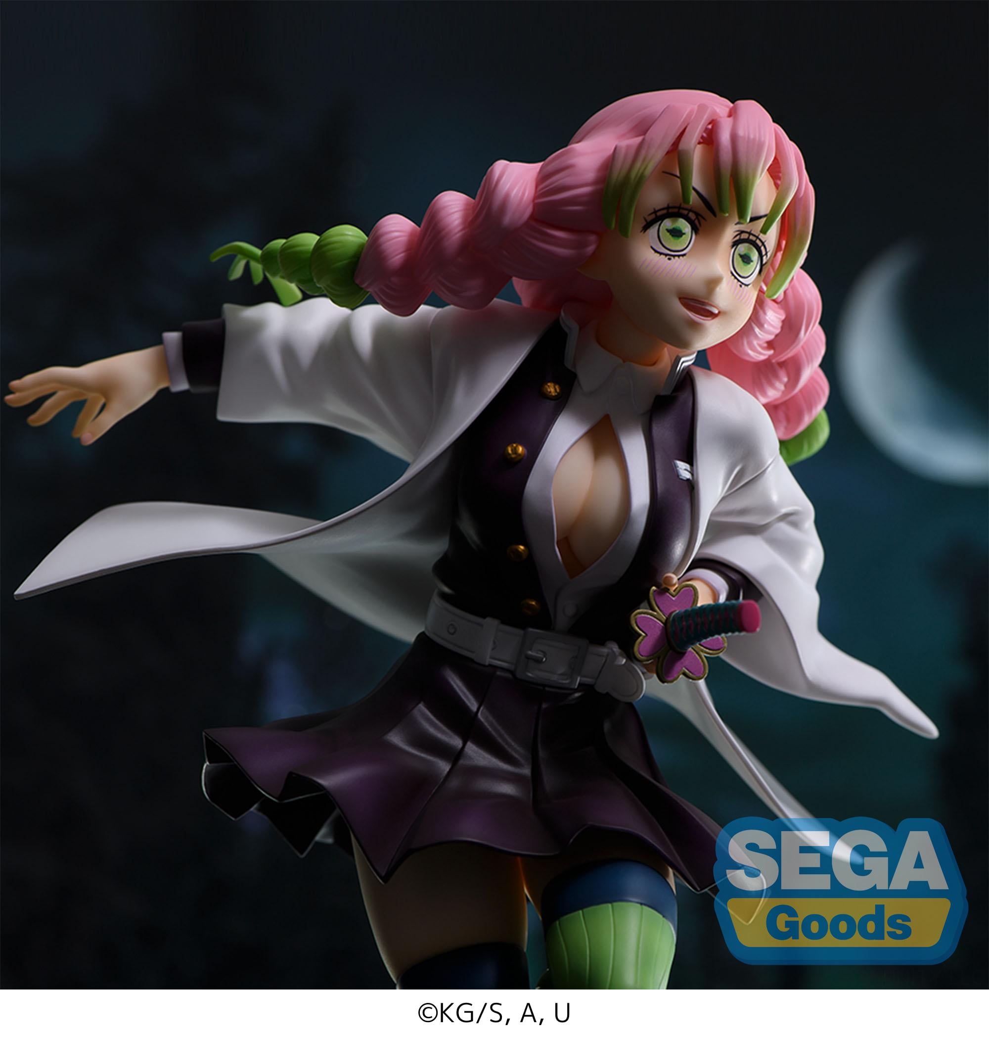 Demon Slayer: Kimetsu no Yaiba FiGURiZMa Mitsuri Kanroji Figure (Reissue) Gallery Image 6