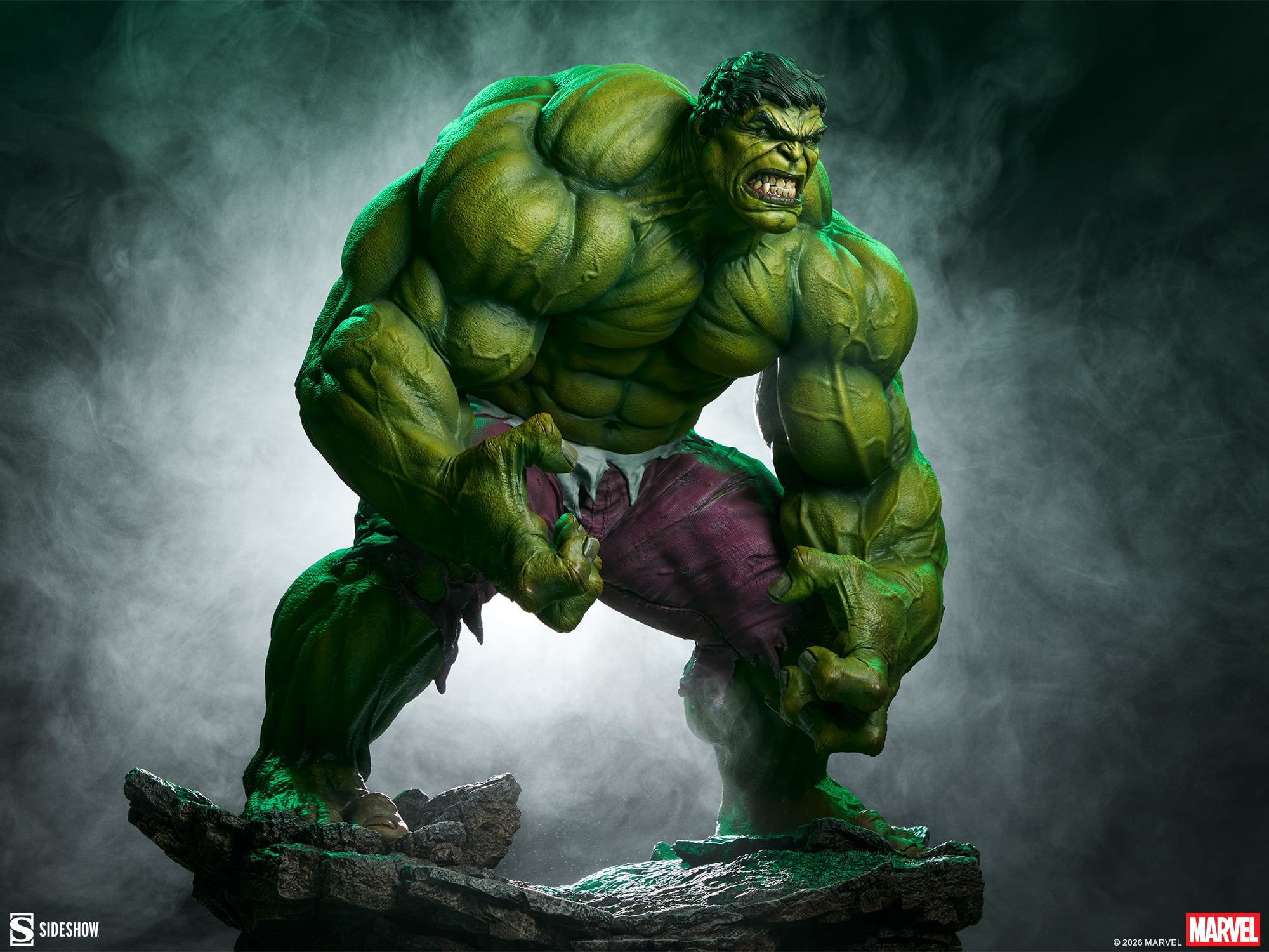 Marvel Premium Format Hulk Statue Gallery Image 7