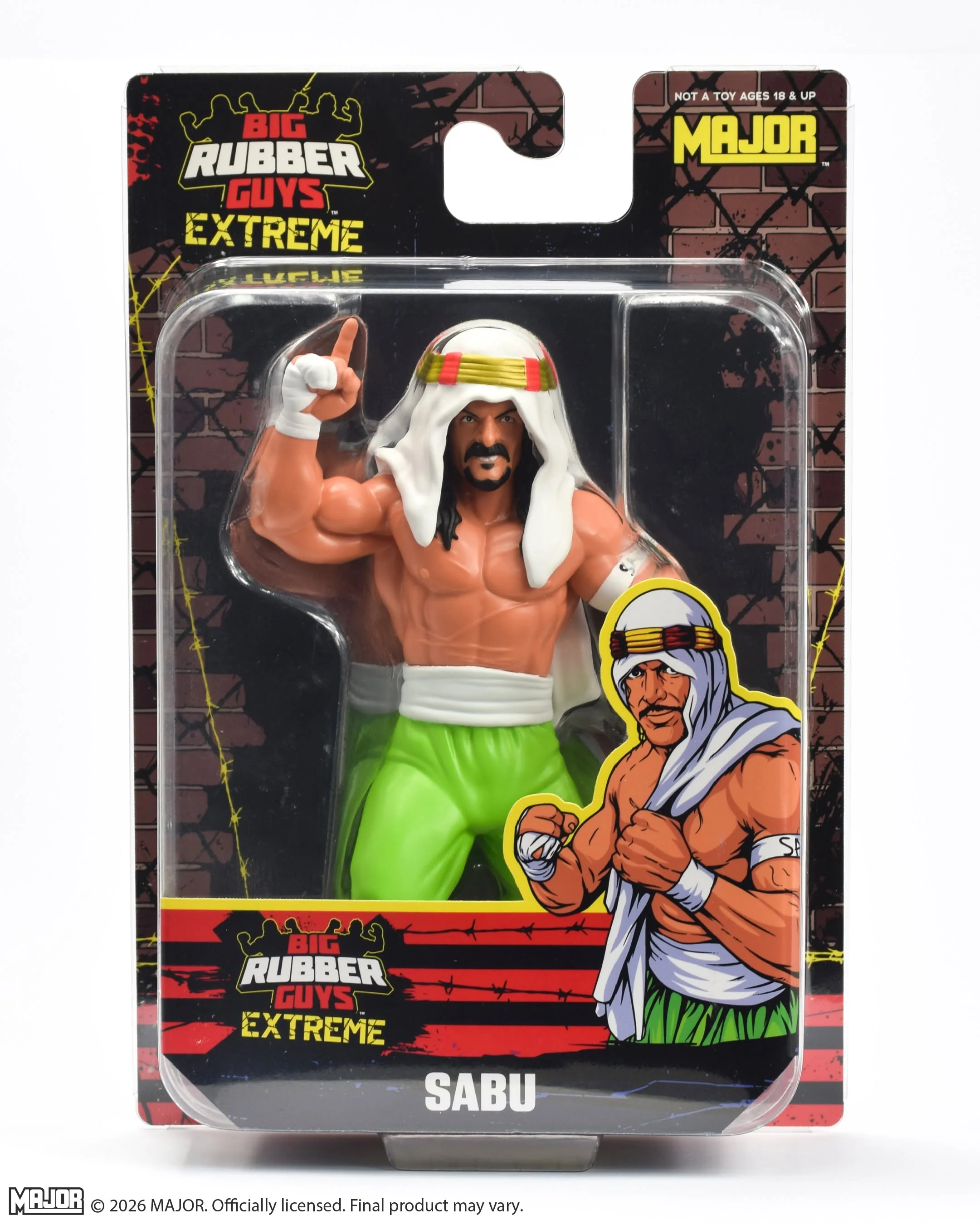 Big Rubber Guys Extreme Sabu Figure