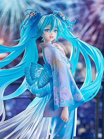 Image of Vocaloid Hatsune Miku (Music & Fire Works Ver.) 1/7 Scale Figure