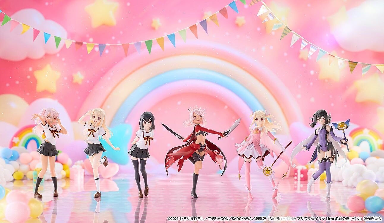 Fate/kaleid liner Prisma Illya the Movie: Licht - The Nameless Girl CHILLfigg Boxed Set of 6 Figures Gallery Image 3