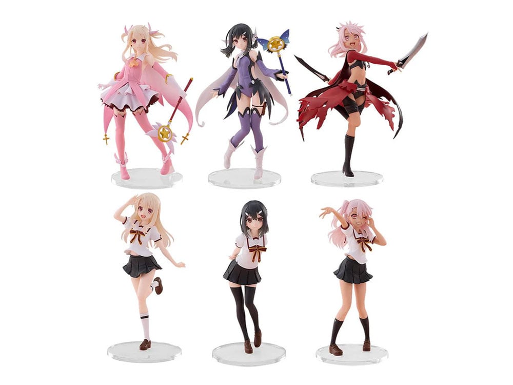 Fate/kaleid liner Prisma Illya the Movie: Licht - The Nameless Girl CHILLfigg Boxed Set of 6 Figures Gallery Image 1