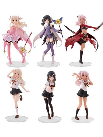 Image of Fate/kaleid liner Prisma Illya the Movie: Licht - The Nameless Girl CHILLfigg Boxed Set of 6 Figures