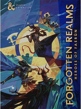 Dungeons & Dragons Role-Playing Game Heroes of Faerun Player Expansion (Alternate Cover) Gallery Image 2