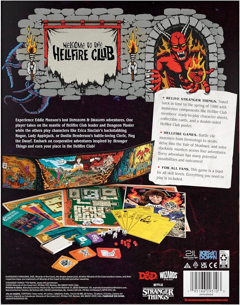 Dungeons & Dragons Stranger Things: Welcome to the Hellfire Club Gallery Image 3