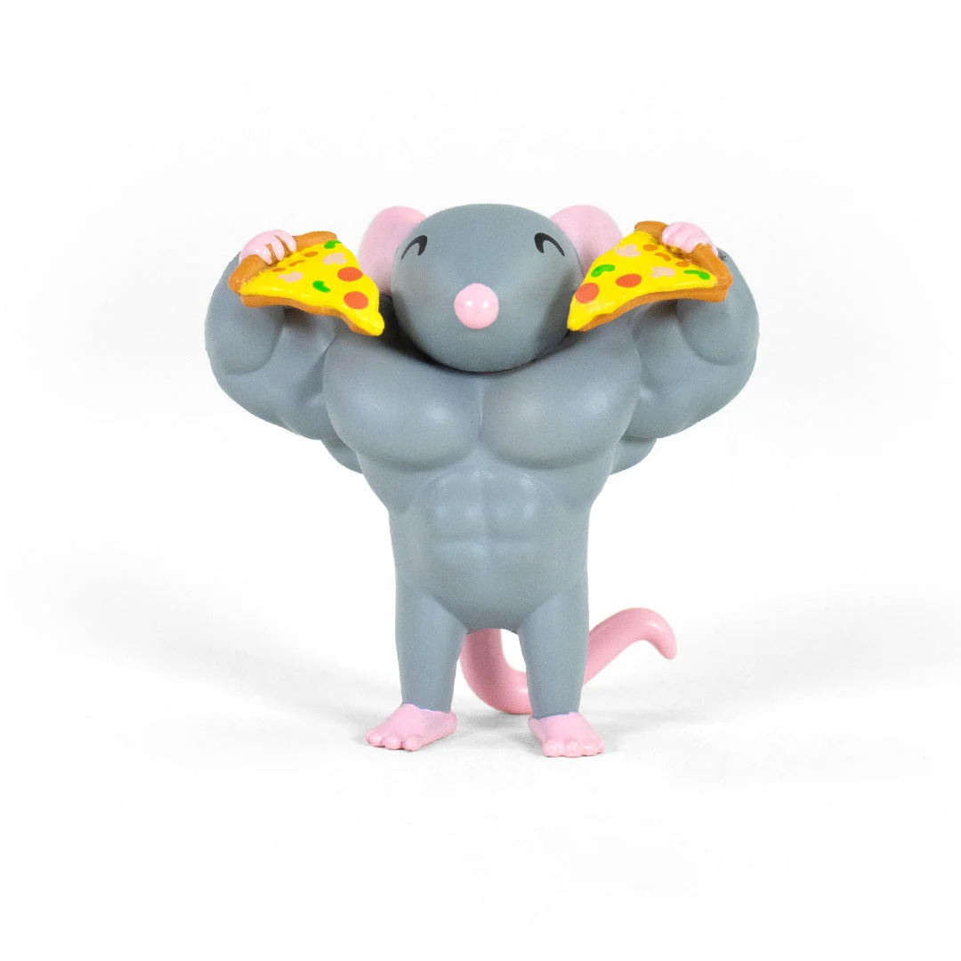 Pizza Rats Gym Rat Box of 8 Random Figures Gallery Image 4