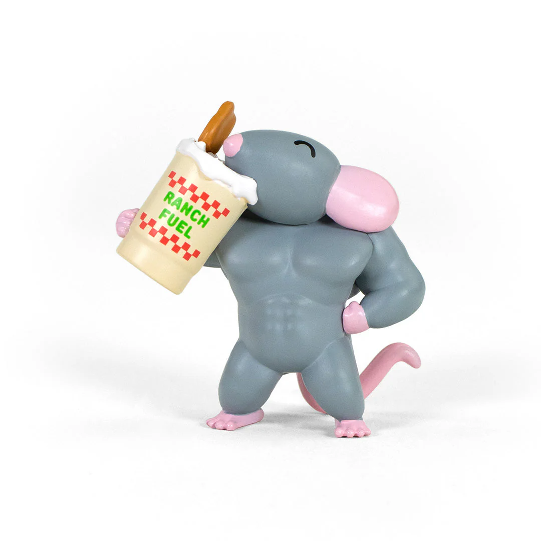 Pizza Rats Gym Rat Box of 8 Random Figures Gallery Image 5