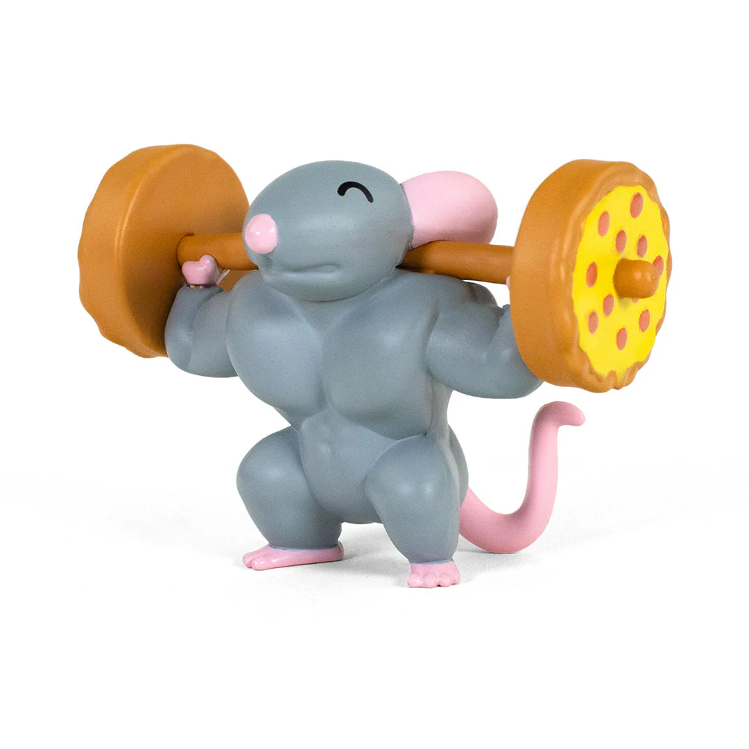 Pizza Rats Gym Rat Box of 8 Random Figures Gallery Image 11
