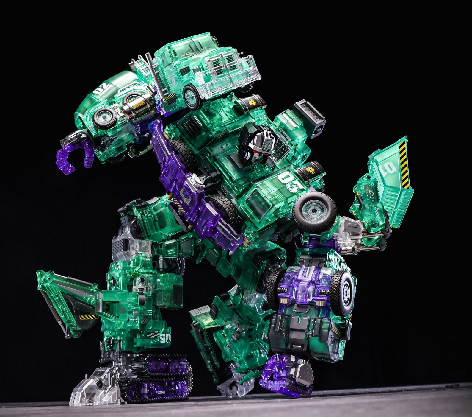 Giant Legion GLA-01-06C Titan of Creation (Clear Ver.) Figure Set Gallery Image 7