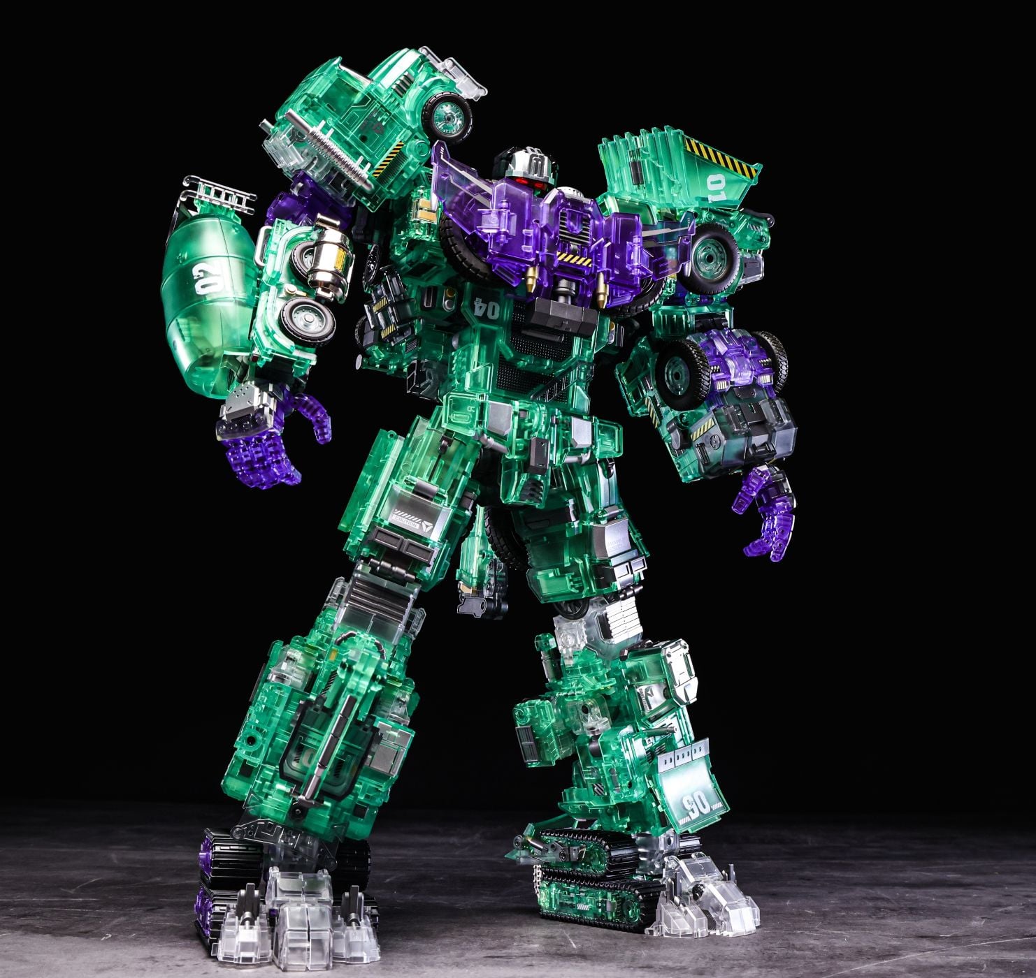 Giant Legion GLA-01-06C Titan of Creation (Clear Ver.) Figure Set Gallery Image 5