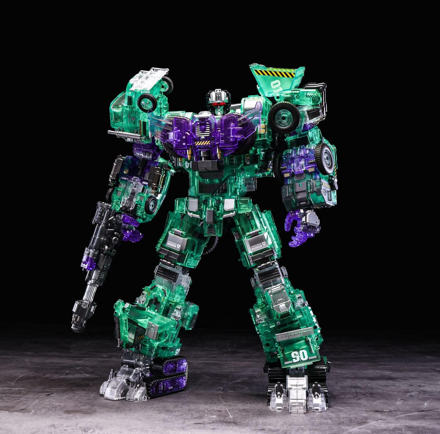 Giant Legion GLA-01-06C Titan of Creation (Clear Ver.) Figure Set Gallery Image 6