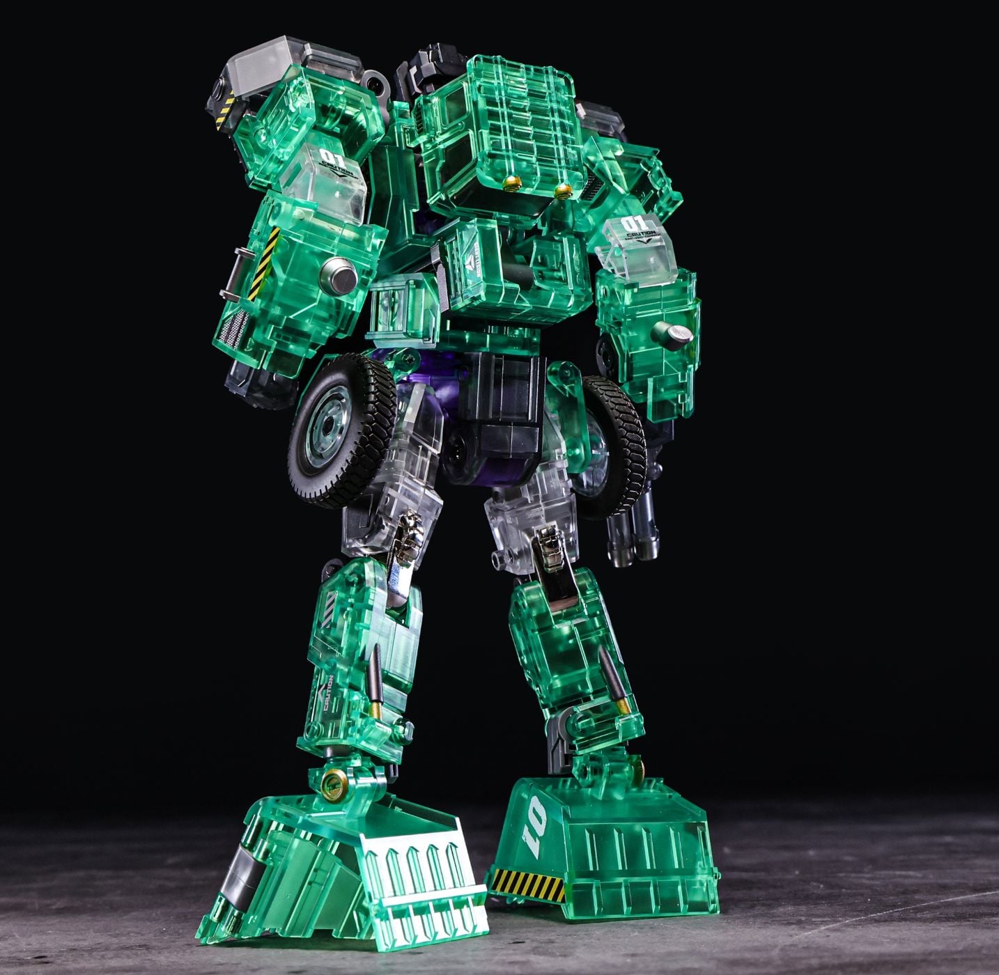Giant Legion GLA-01-06C Titan of Creation (Clear Ver.) Figure Set Gallery Image 27