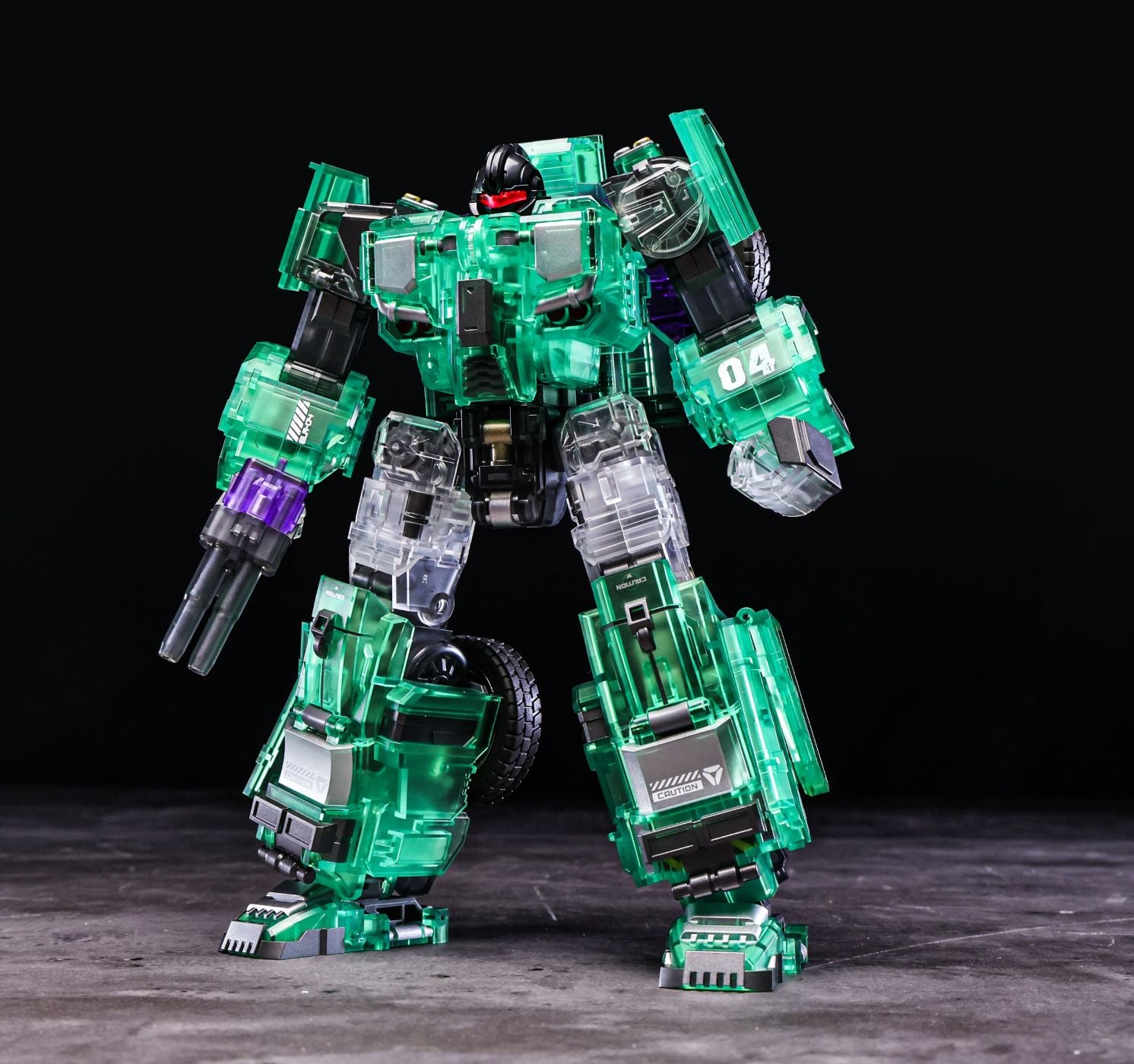 Giant Legion GLA-01-06C Titan of Creation (Clear Ver.) Figure Set Gallery Image 33