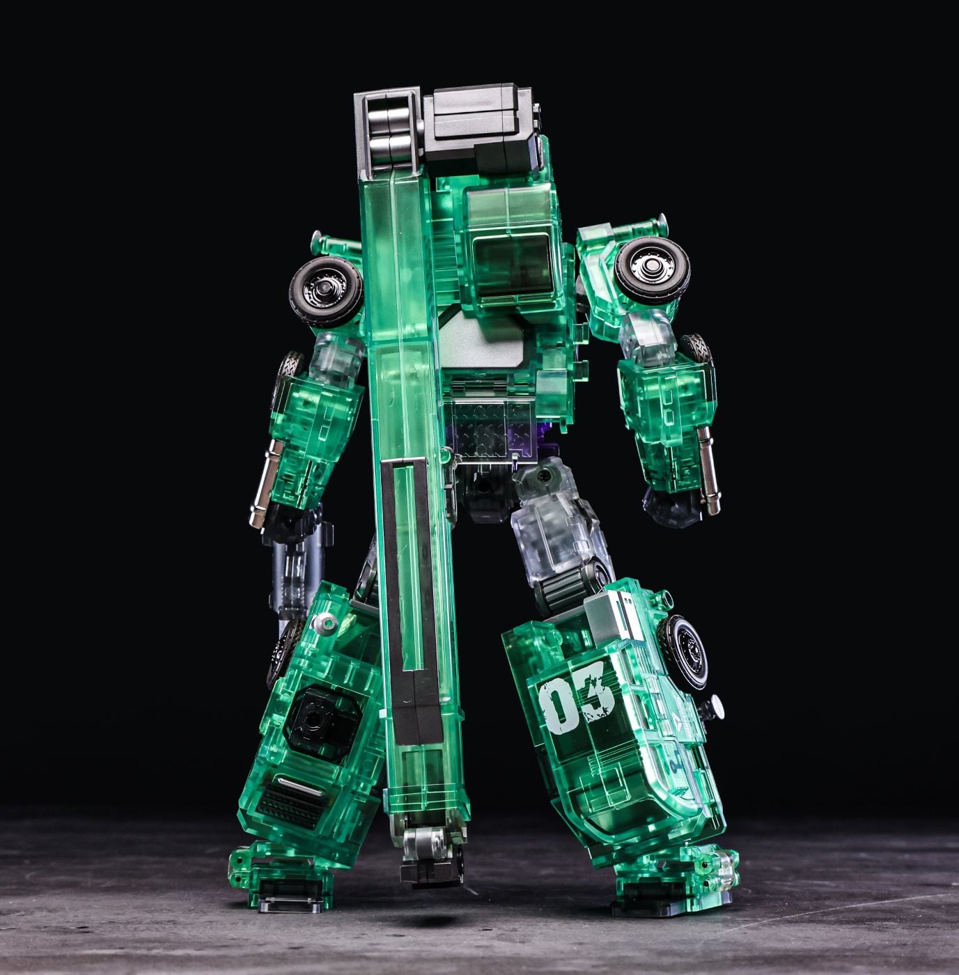 Giant Legion GLA-01-06C Titan of Creation (Clear Ver.) Figure Set Gallery Image 32