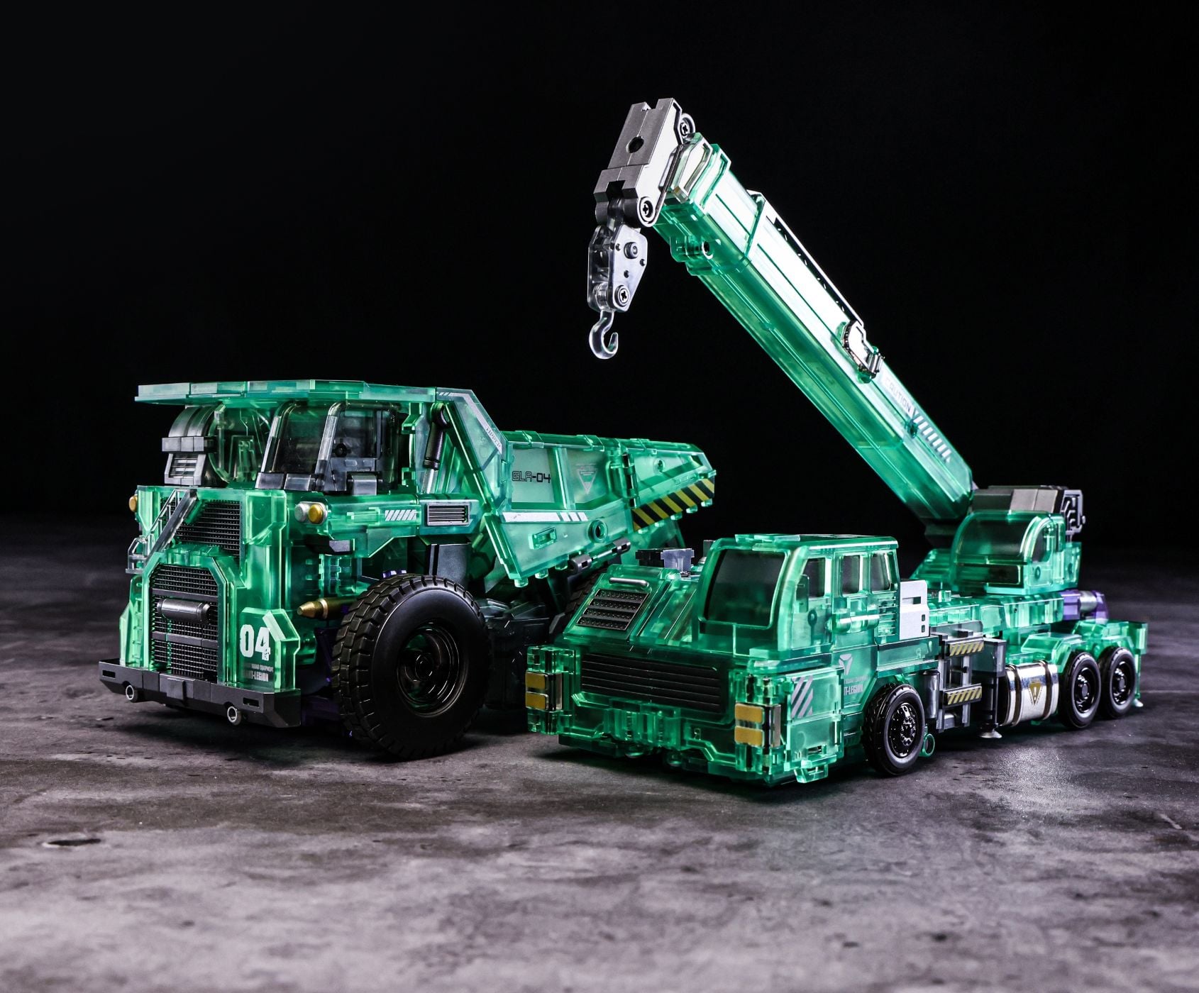 Giant Legion GLA-01-06C Titan of Creation (Clear Ver.) Figure Set Gallery Image 24