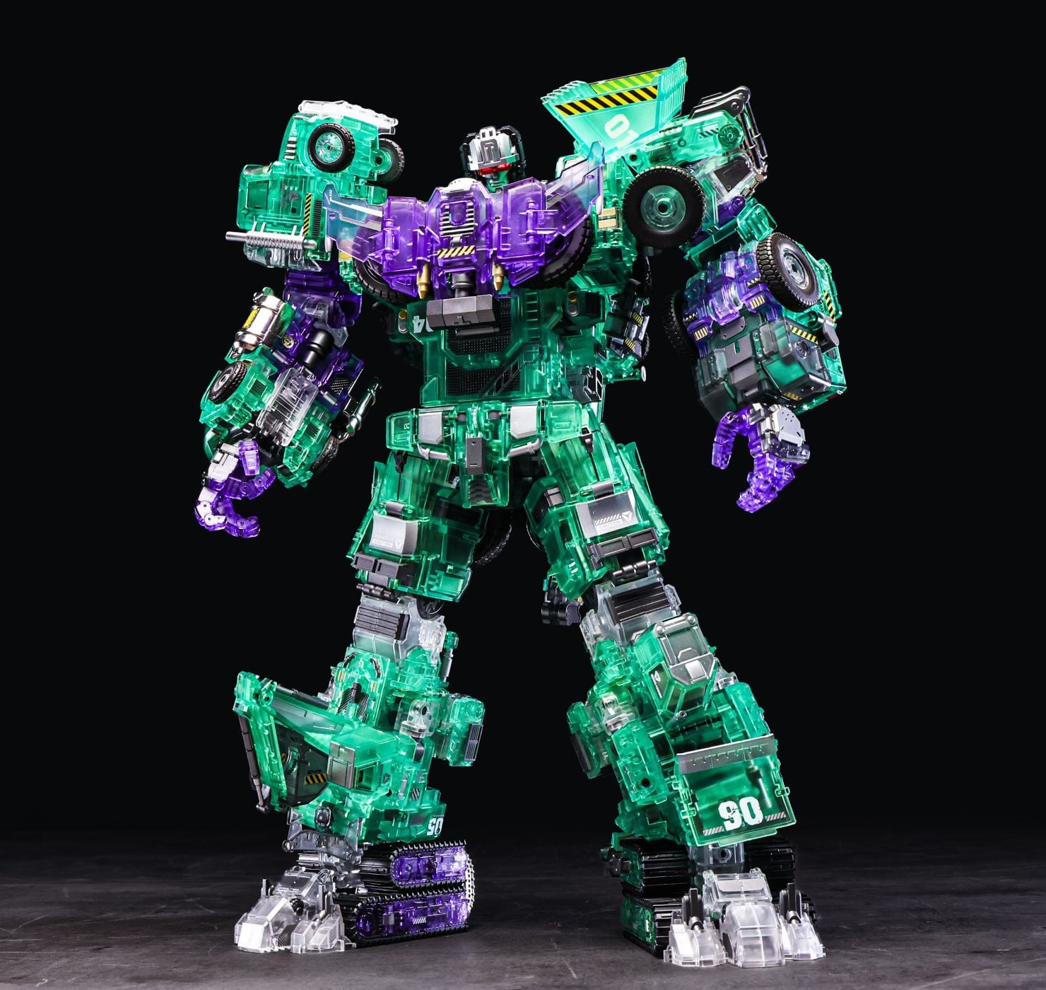 Giant Legion GLA-01-06C Titan of Creation (Clear Ver.) Figure Set Gallery Image 3