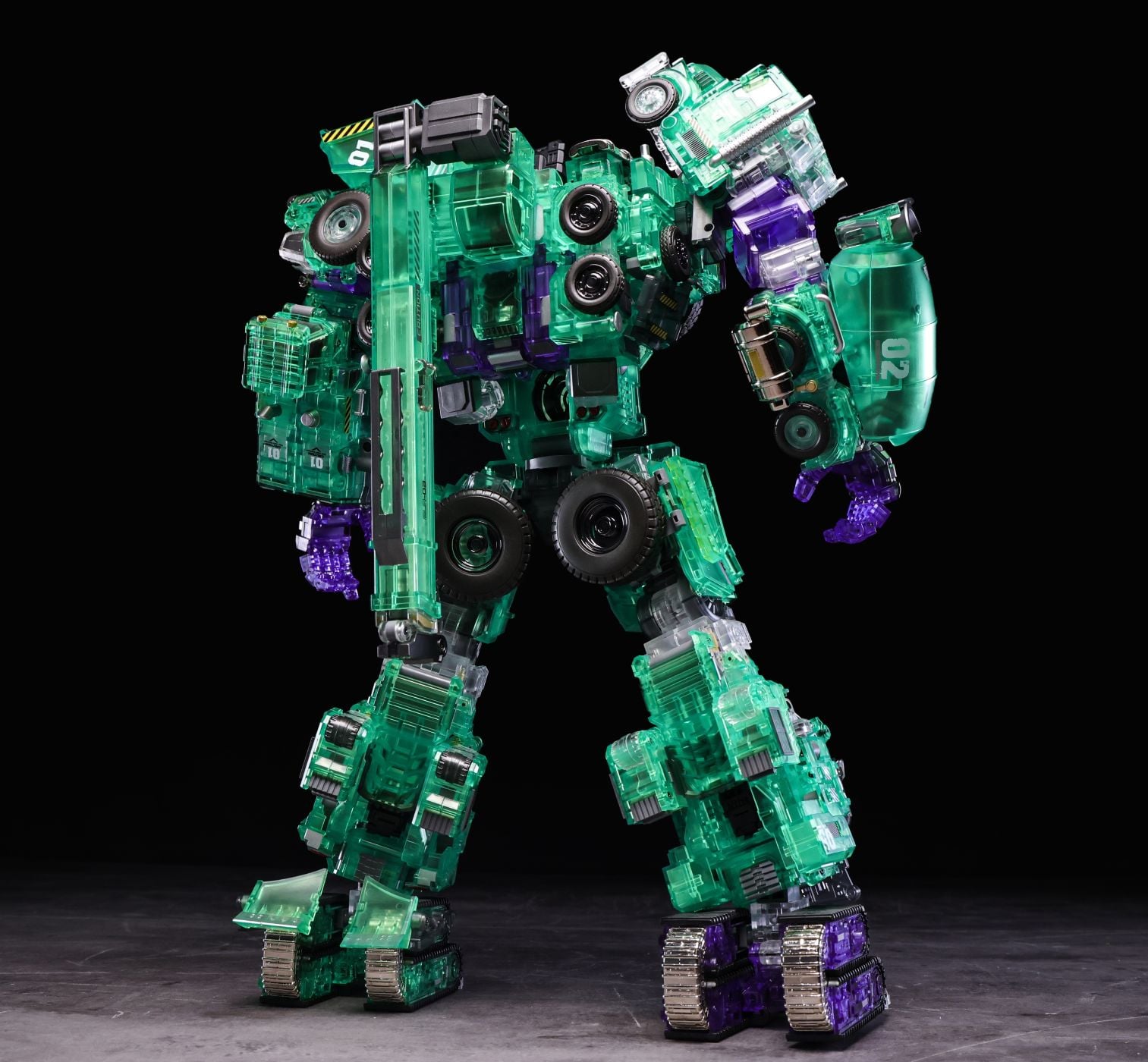 Giant Legion GLA-01-06C Titan of Creation (Clear Ver.) Figure Set Gallery Image 4