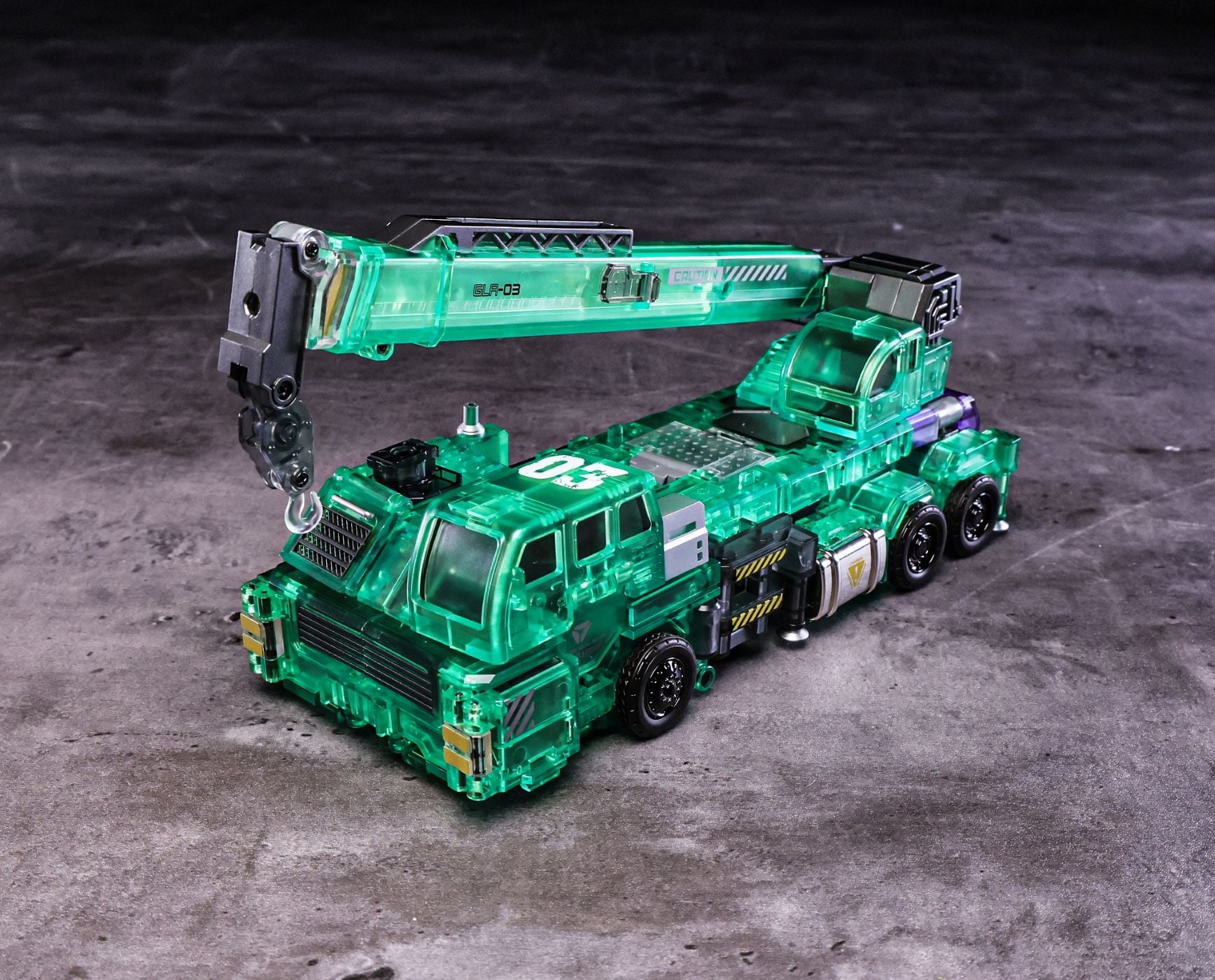 Giant Legion GLA-01-06C Titan of Creation (Clear Ver.) Figure Set Gallery Image 22