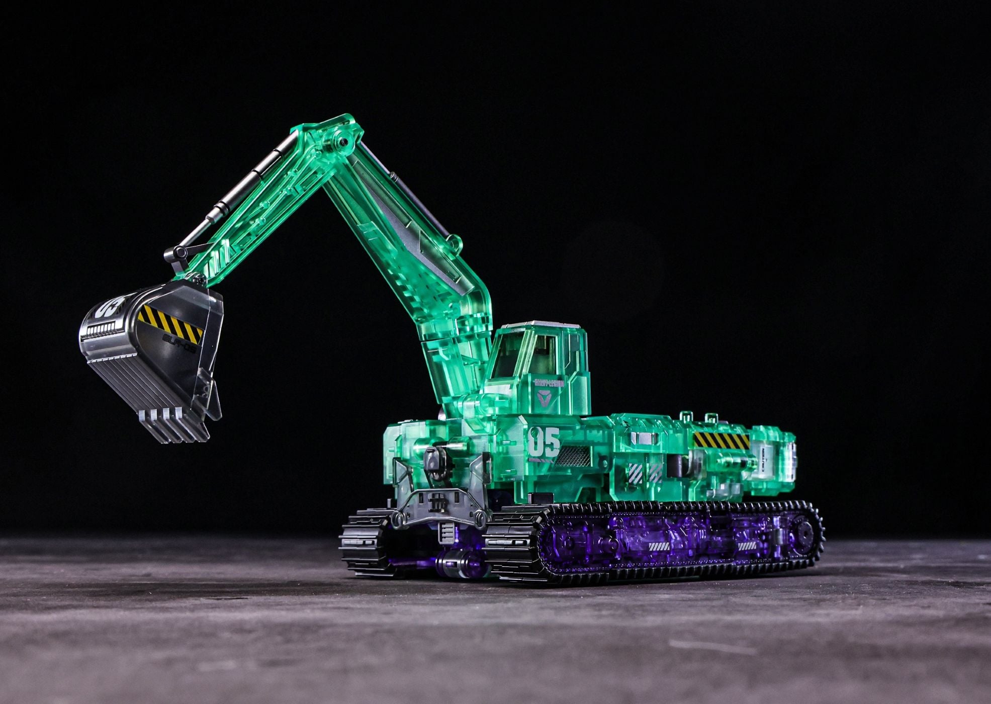 Giant Legion GLA-01-06C Titan of Creation (Clear Ver.) Figure Set Gallery Image 12