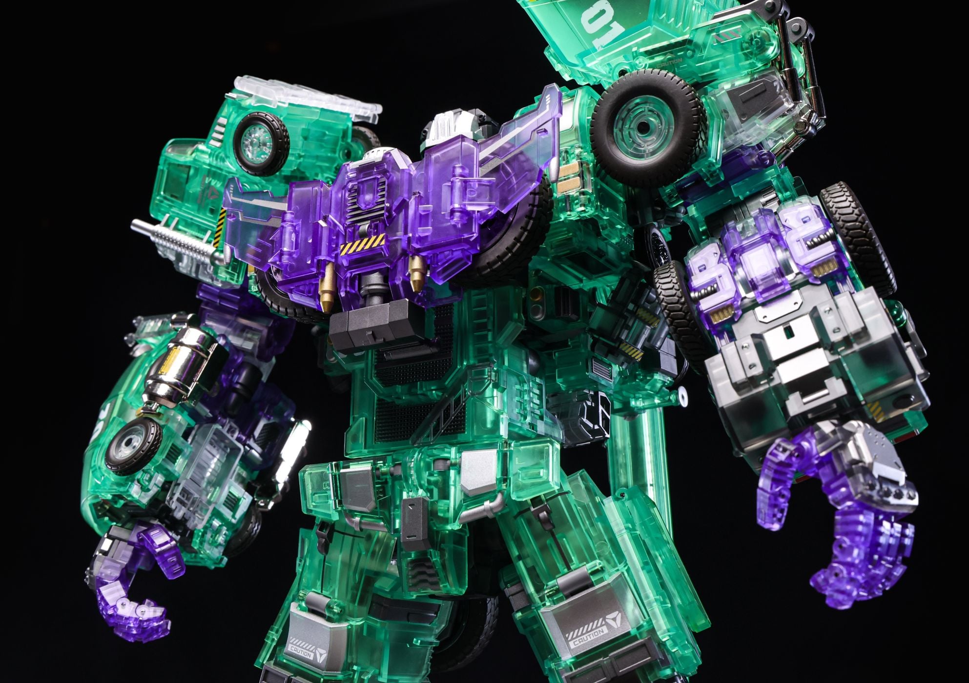 Giant Legion GLA-01-06C Titan of Creation (Clear Ver.) Figure Set Gallery Image 8