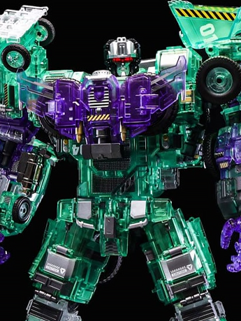 Image of Giant Legion GLA-01-06C Titan of Creation (Clear Ver.) Figure Set