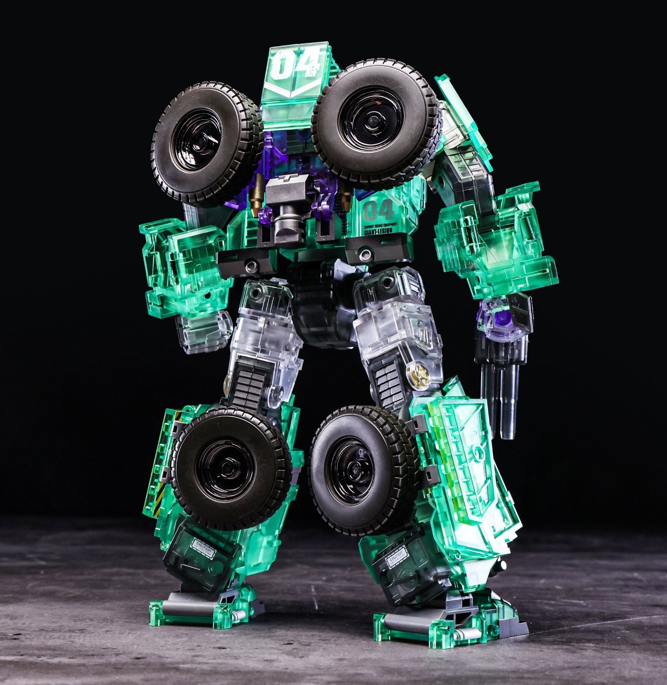 Giant Legion GLA-01-06C Titan of Creation (Clear Ver.) Figure Set Gallery Image 34