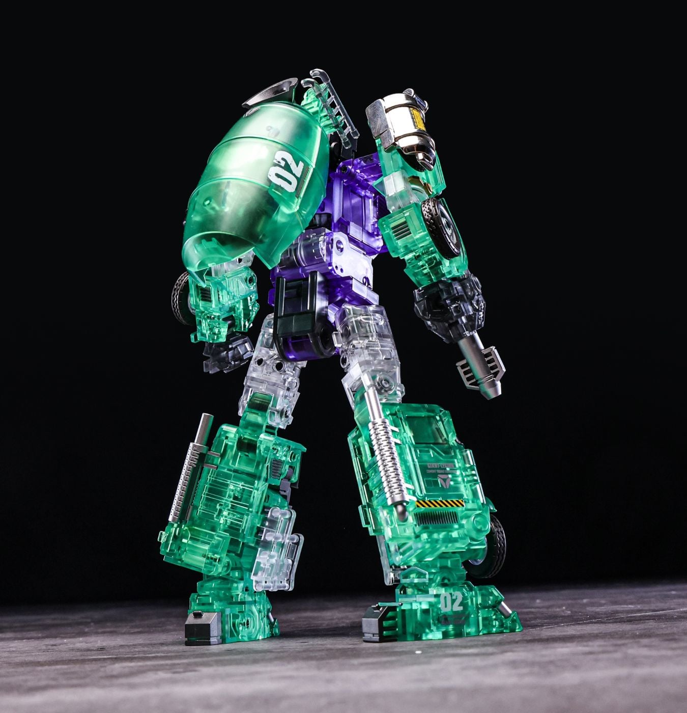 Giant Legion GLA-01-06C Titan of Creation (Clear Ver.) Figure Set Gallery Image 29