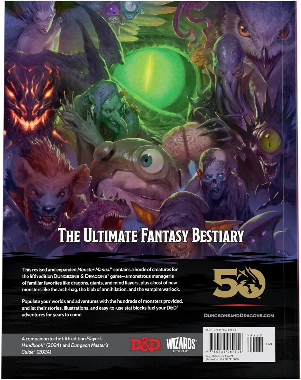 Dungeons & Dragons Role-Playing Game 2024 Monster Manual Gallery Image 4