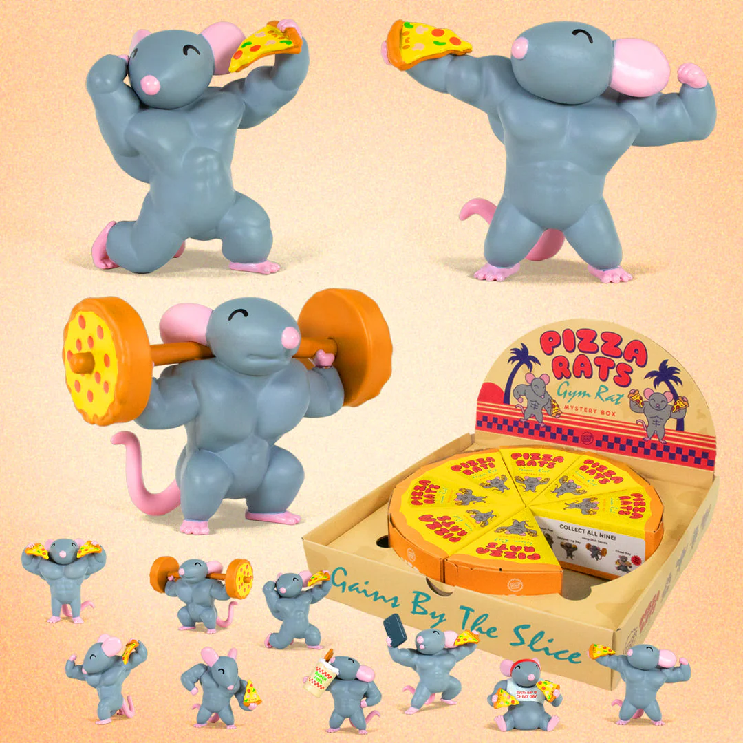 Pizza Rats Gym Rat Random Figure Gallery Image 12