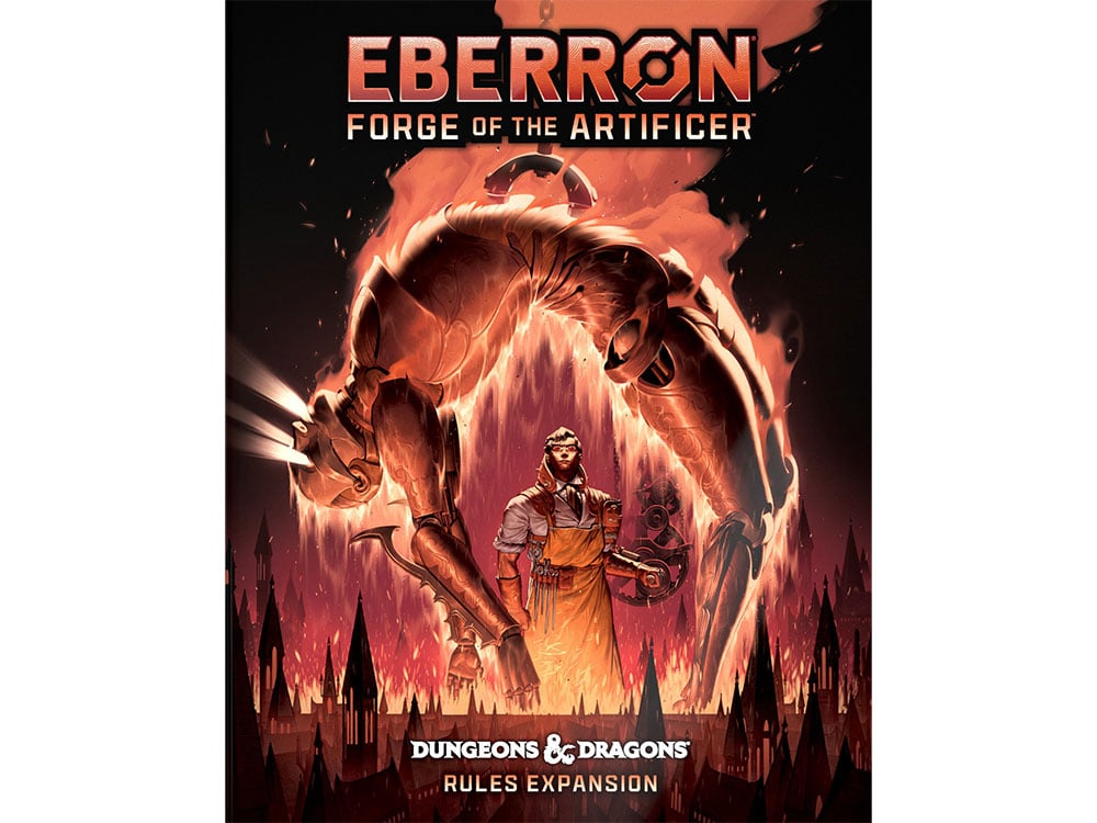 Dungeons & Dragons Role-Playing Game Forge of the Artificer Rules Expansion (Alternate Cover) Gallery Image 1