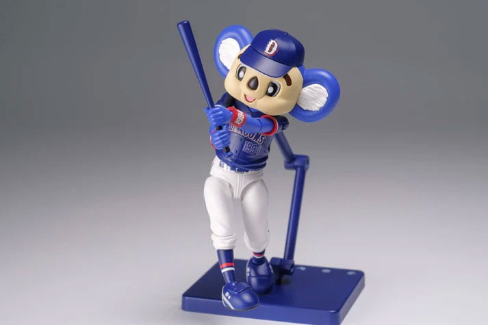 Chunichi Dragons Plafia Mascot Doala (Visitor Ver.) Model Kit Gallery Image 7