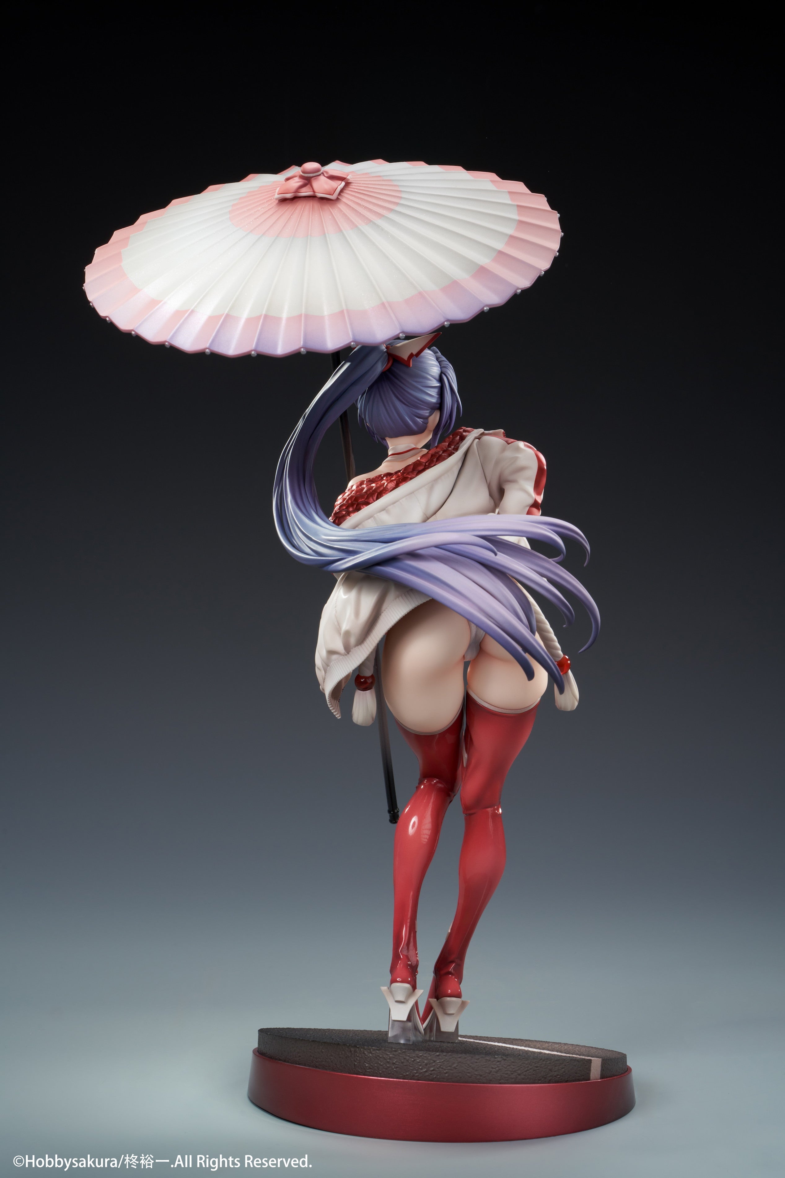 Yuichi Hiiragi Illustration Miko Shoujo (MIKO Race Queen Ver.) (Regular Edition) 1/7 Scale Figure Gallery Image 5