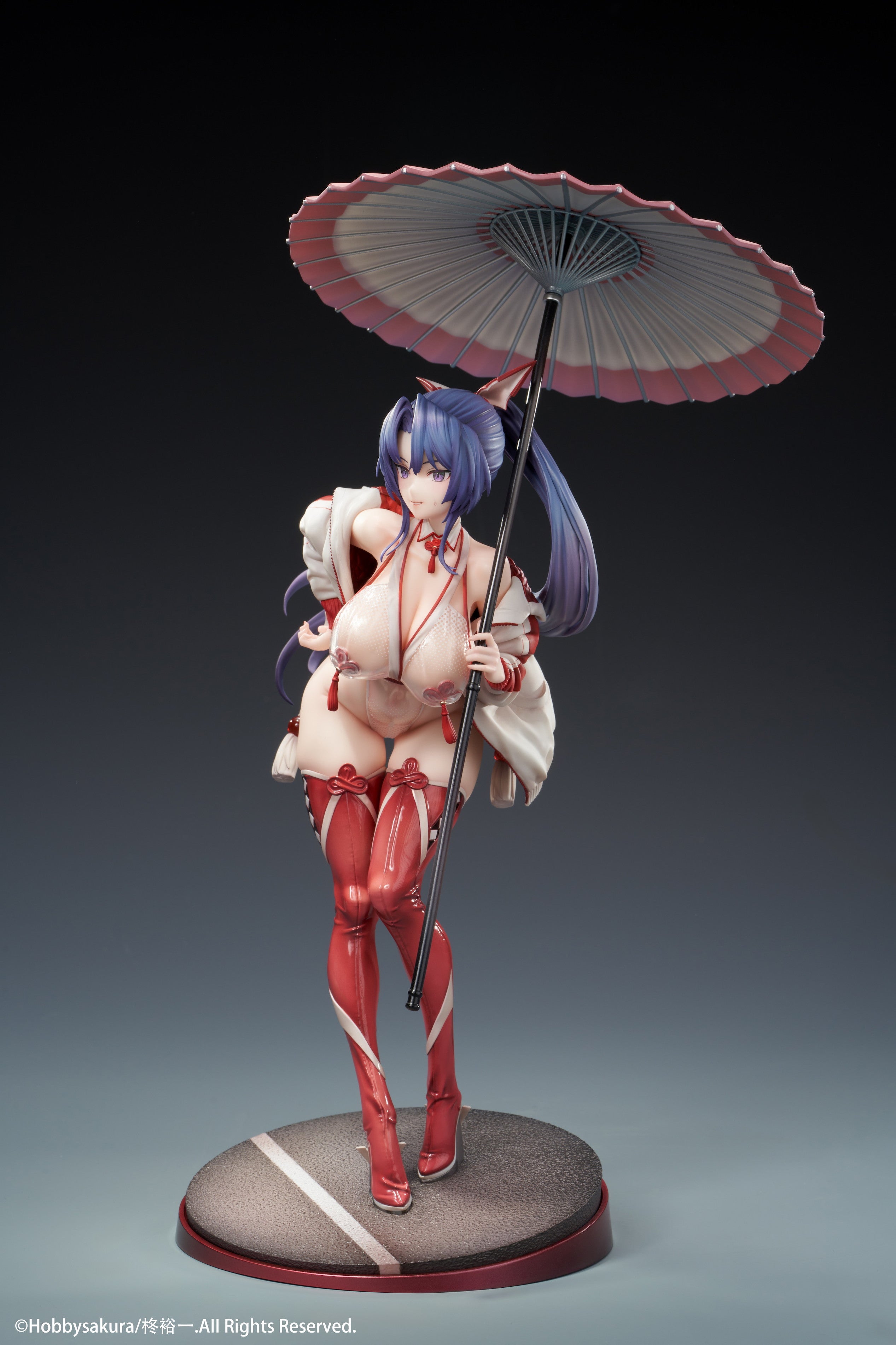 Yuichi Hiiragi Illustration Miko Shoujo (MIKO Race Queen Ver.) (Regular Edition) 1/7 Scale Figure Gallery Image 4