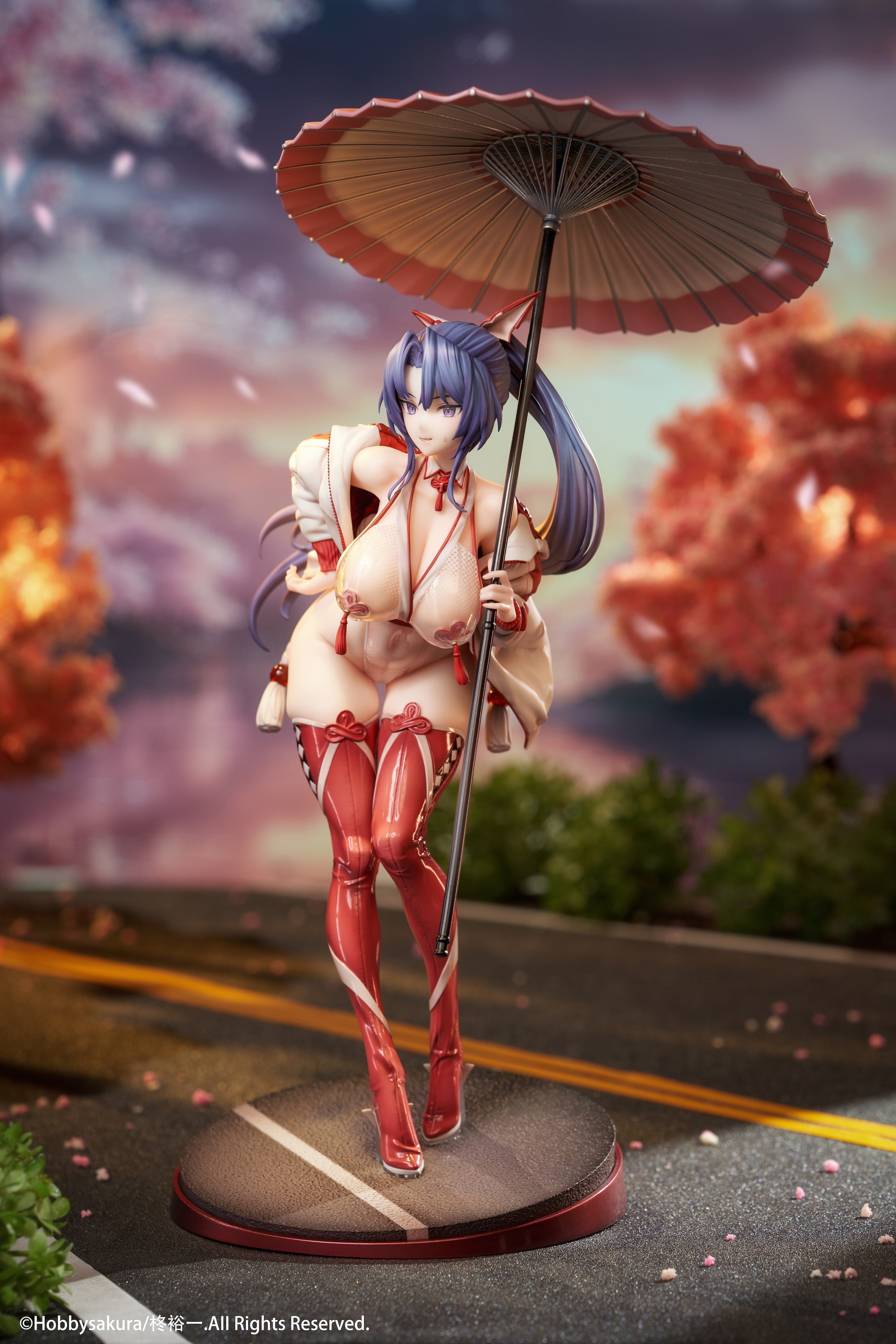 Yuichi Hiiragi Illustration Miko Shoujo (MIKO Race Queen Ver.) (Regular Edition) 1/7 Scale Figure Gallery Image 13