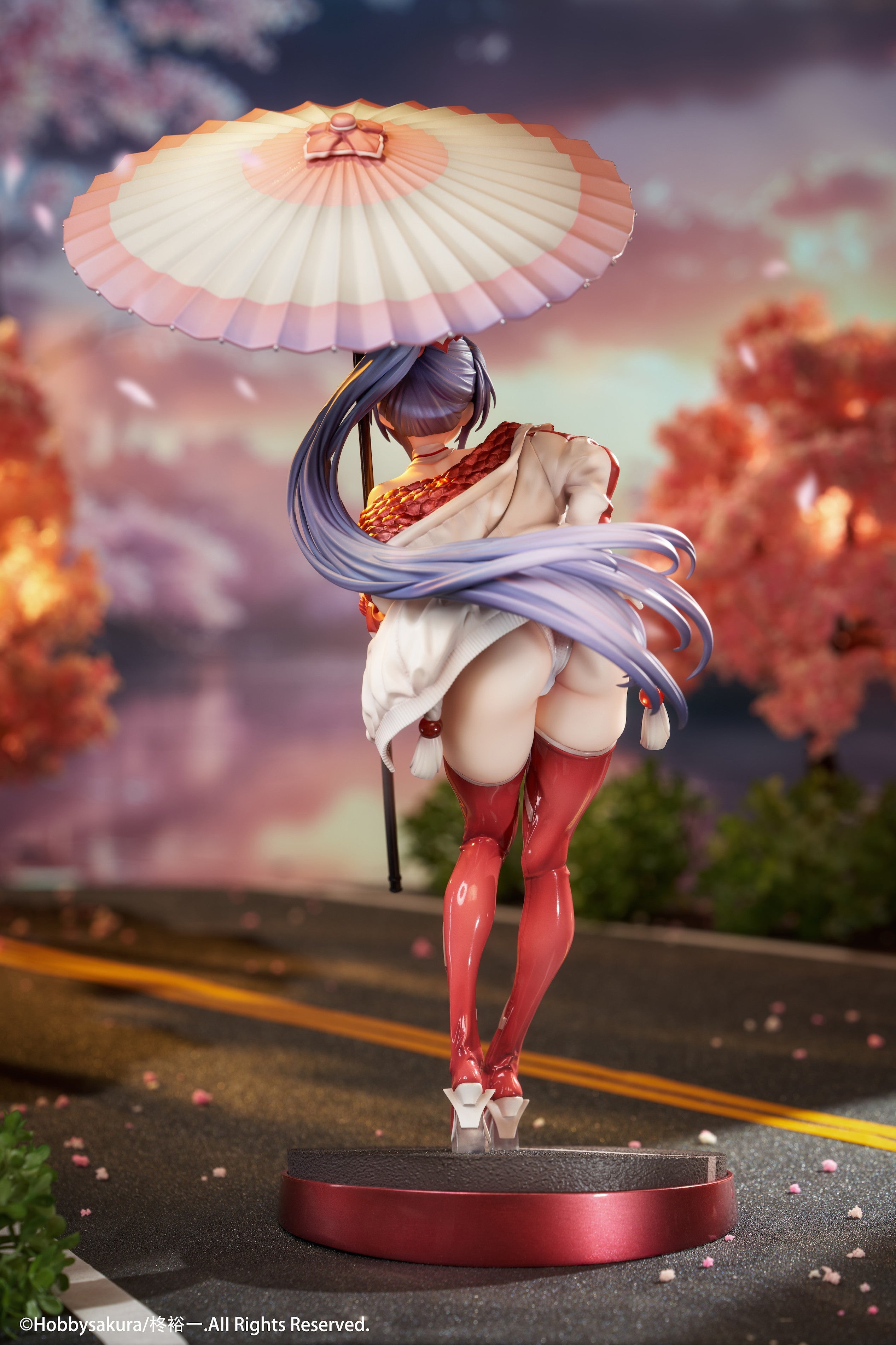 Yuichi Hiiragi Illustration Miko Shoujo (MIKO Race Queen Ver.) (Regular Edition) 1/7 Scale Figure Gallery Image 15