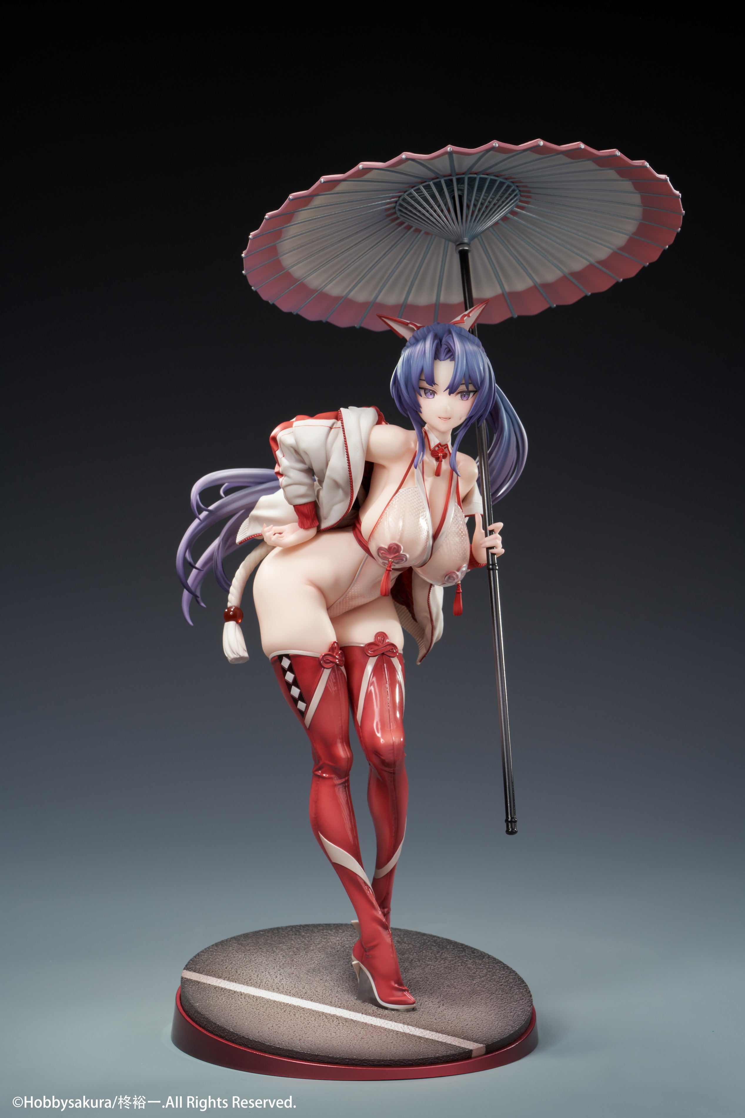Yuichi Hiiragi Illustration Miko Shoujo (MIKO Race Queen Ver.) (Deluxe Edition) 1/7 Scale Figure Gallery Image 6