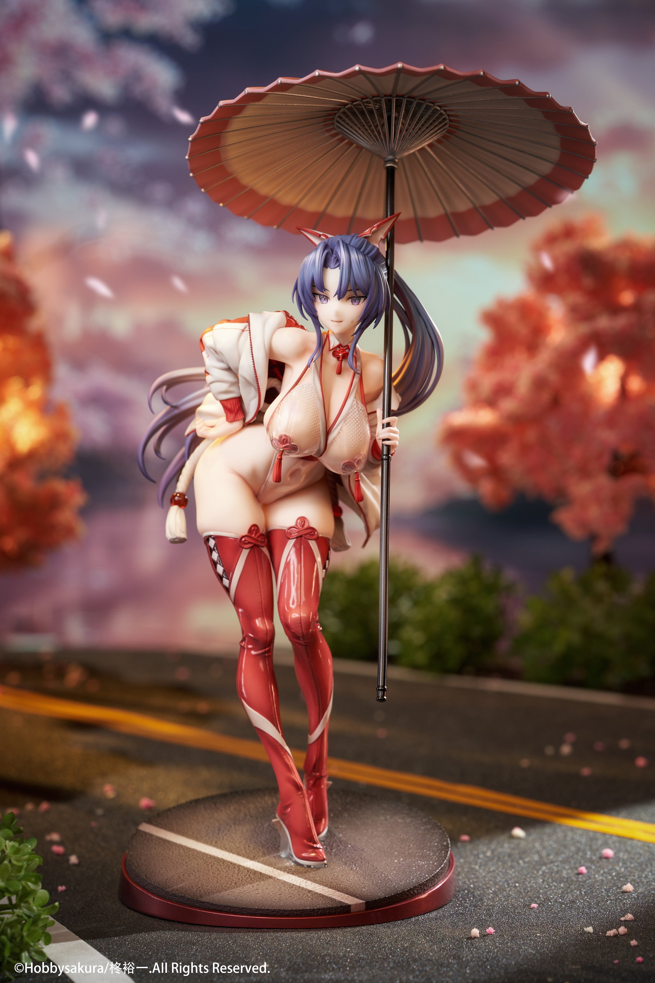 Yuichi Hiiragi Illustration Miko Shoujo (MIKO Race Queen Ver.) (Deluxe Edition) 1/7 Scale Figure Gallery Image 12