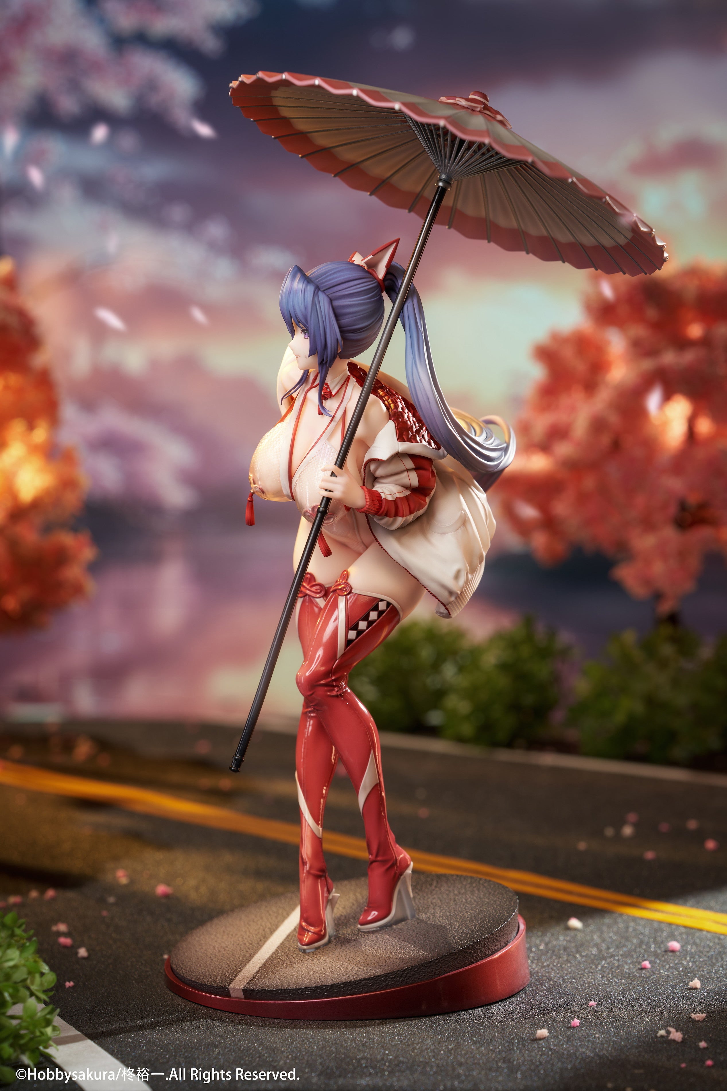 Yuichi Hiiragi Illustration Miko Shoujo (MIKO Race Queen Ver.) (Deluxe Edition) 1/7 Scale Figure Gallery Image 13