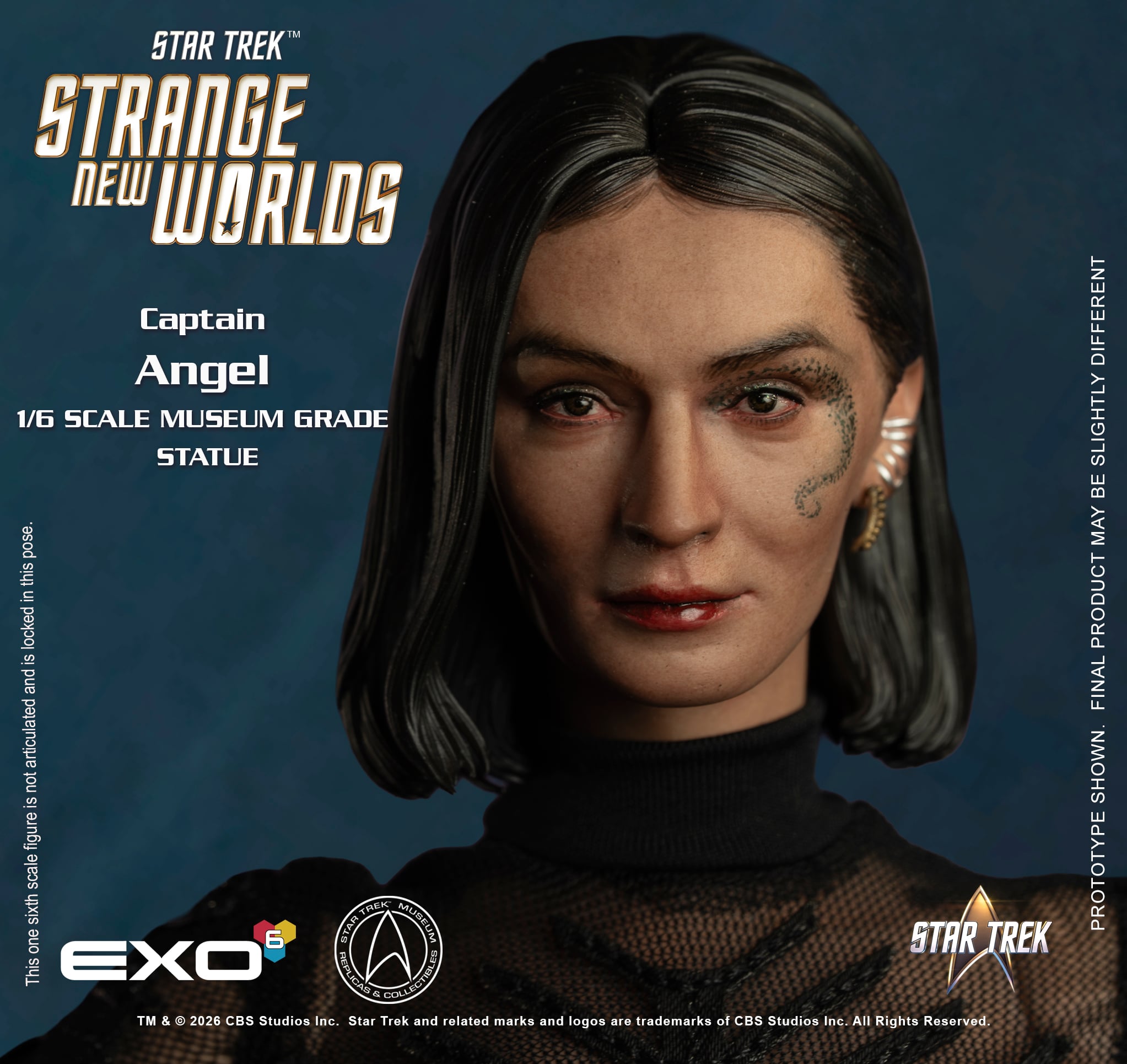 Star Trek: Strange New Worlds Captain Angel 1/6 Scale Statue Gallery Image 8