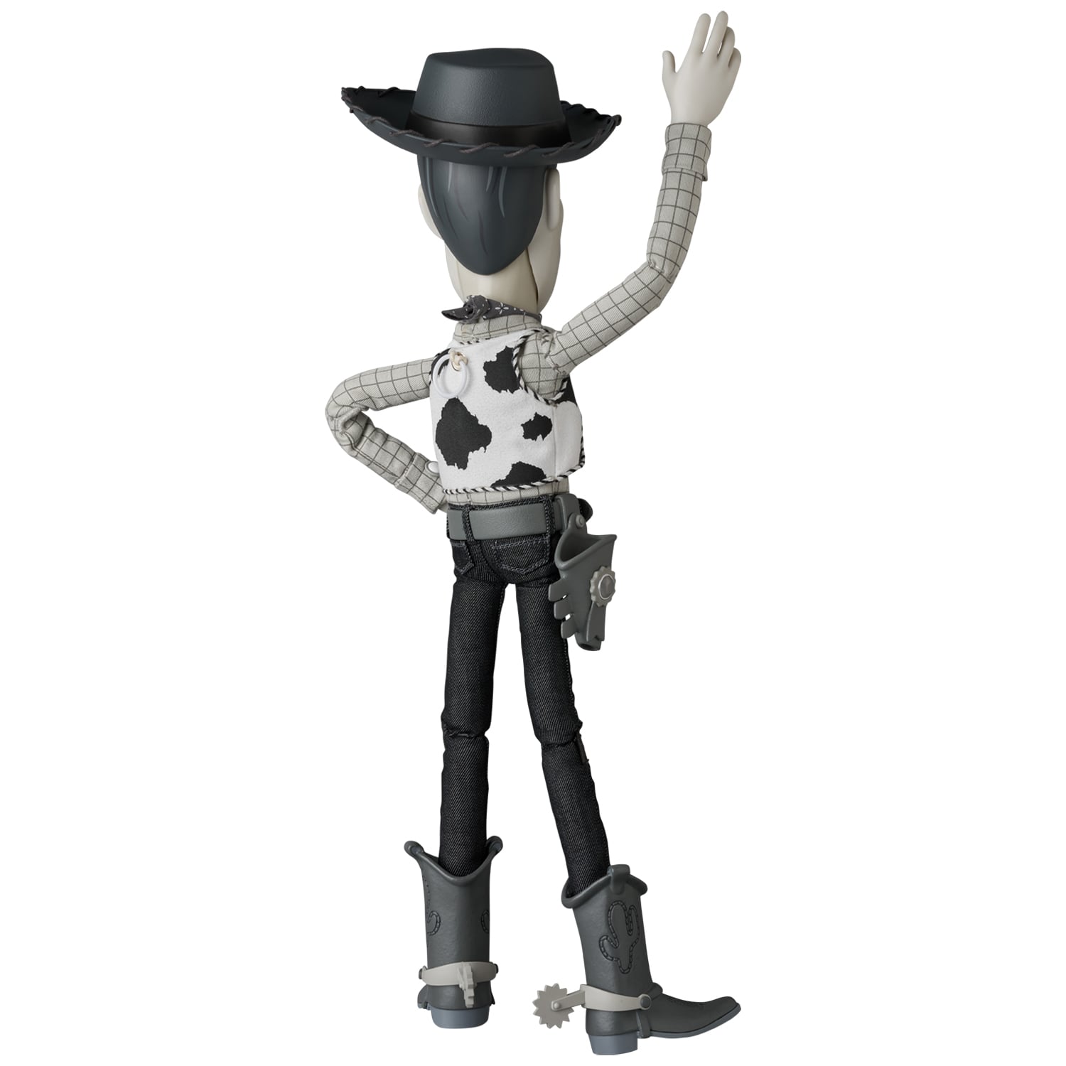 Toy Story Ultimate Woody (Black and White Ver.) Action Figure Gallery Image 7