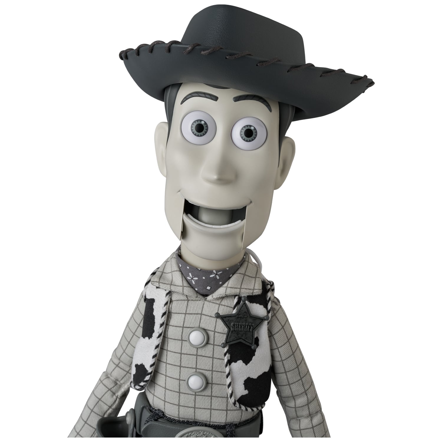 Toy Story Ultimate Woody (Black and White Ver.) Action Figure Gallery Image 5