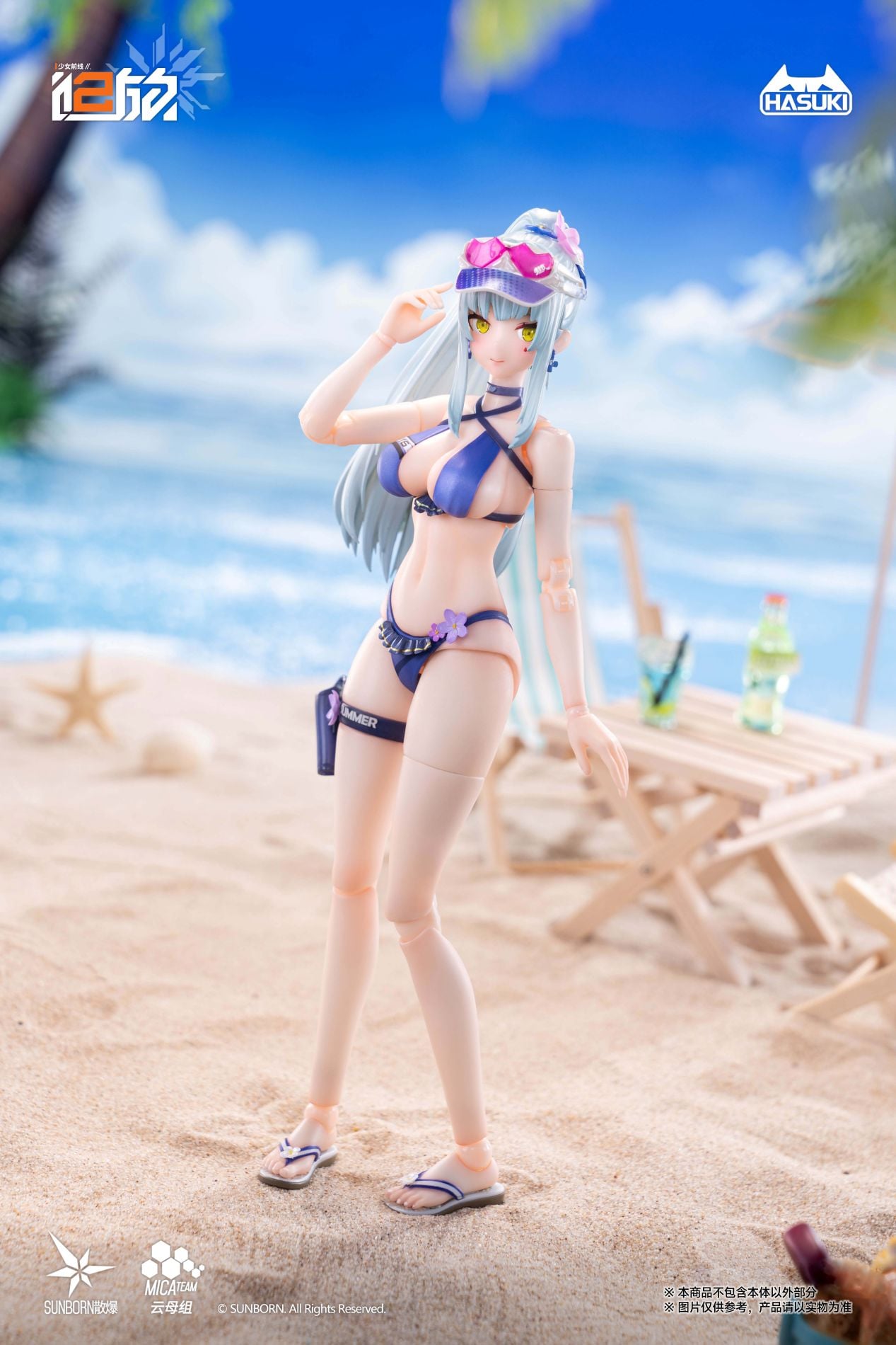 Girls' Frontline 2: Exilium Pocket Art Series Klukai (Cerulean Breaker Ver.) (Combo Edition) 1/12 Scale Action Figure Gallery Image 19