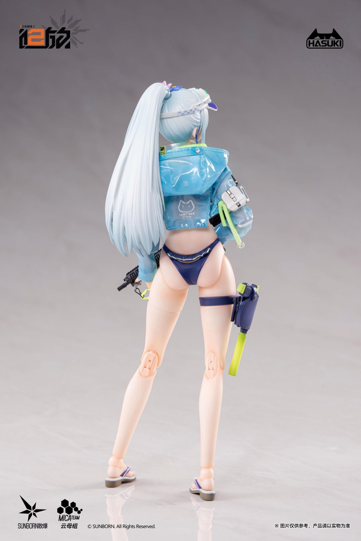 Girls' Frontline 2: Exilium Pocket Art Series Klukai (Cerulean Breaker Ver.) (Combo Edition) 1/12 Scale Action Figure Gallery Image 23