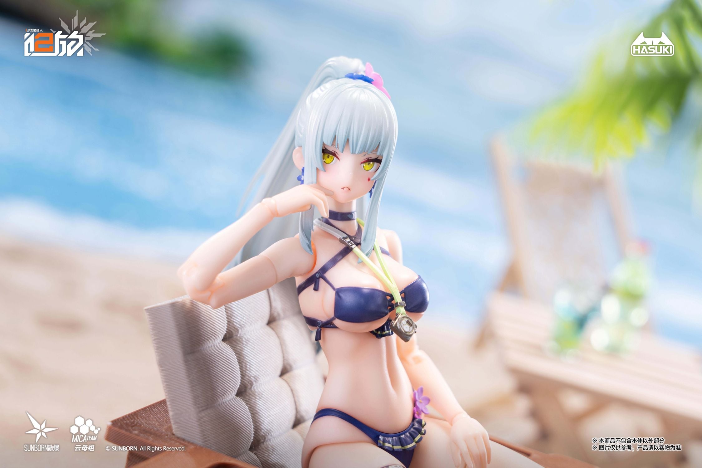 Girls' Frontline 2: Exilium Pocket Art Series Klukai (Cerulean Breaker Ver.) (Combo Edition) 1/12 Scale Action Figure Gallery Image 15