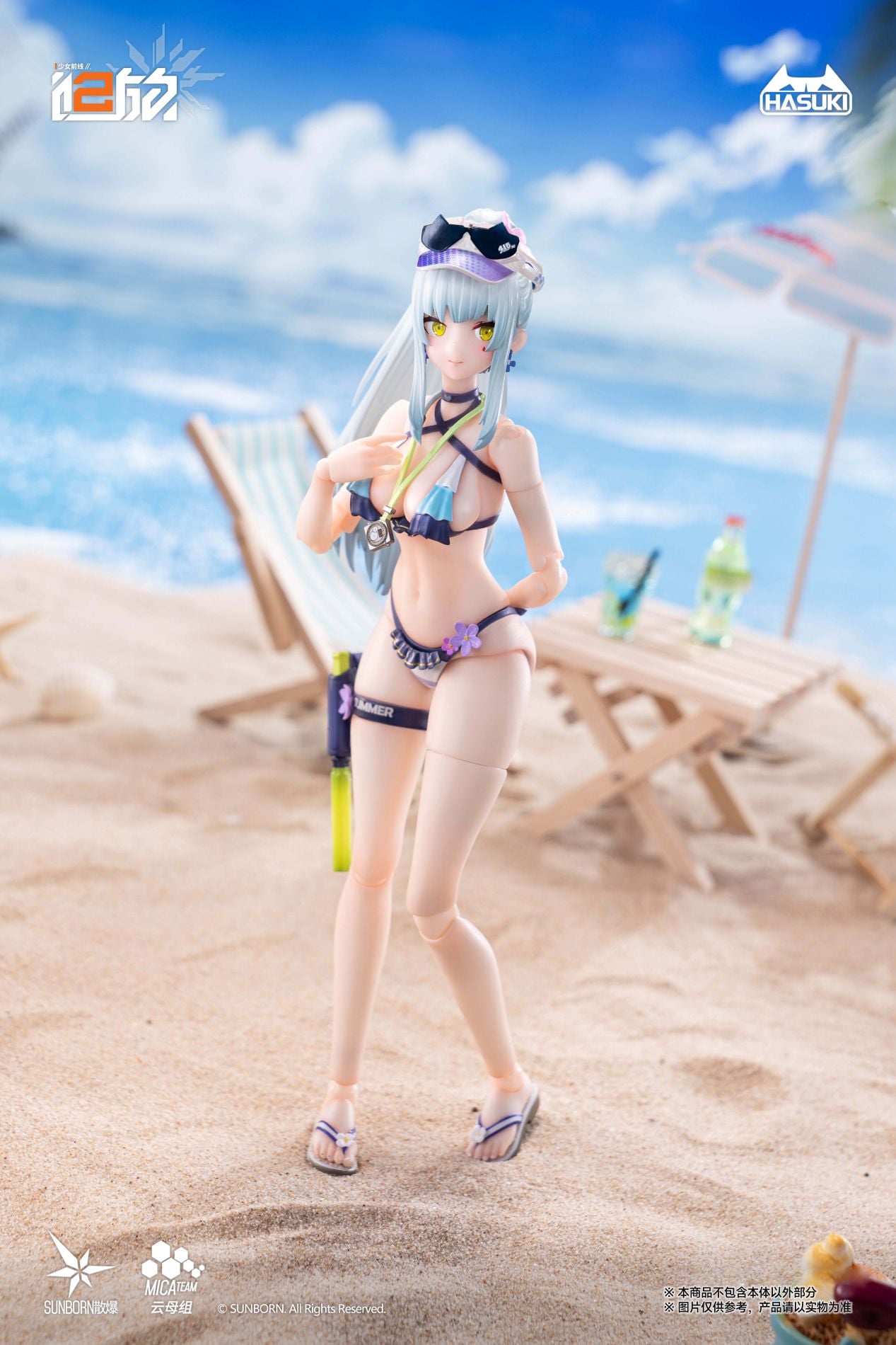 Girls' Frontline 2: Exilium Pocket Art Series Klukai (Cerulean Breaker Ver.) (Combo Edition) 1/12 Scale Action Figure Gallery Image 17