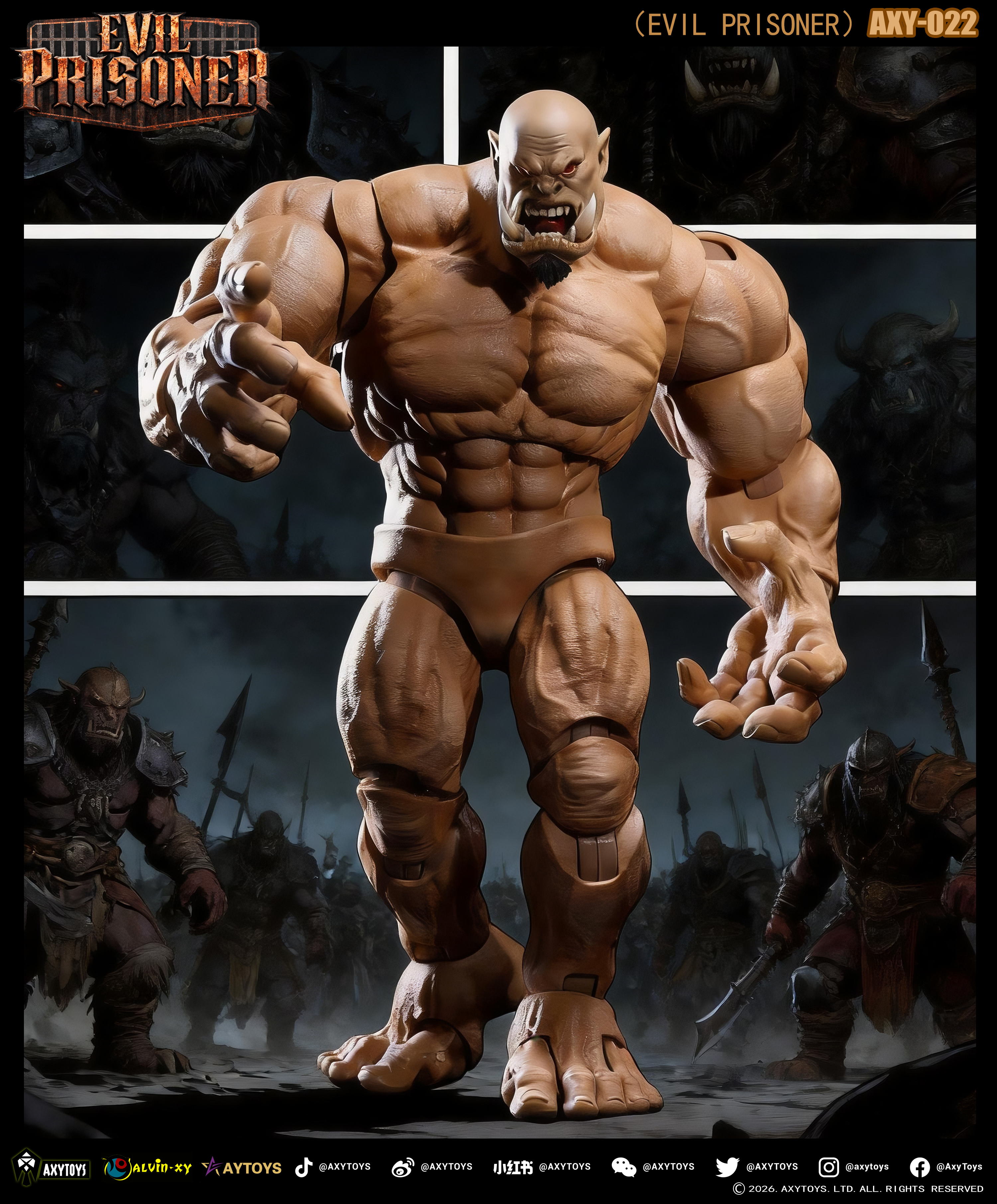 Evil Prisoner 1/12 Scale Action Figure (With Bonus) Gallery Image 6