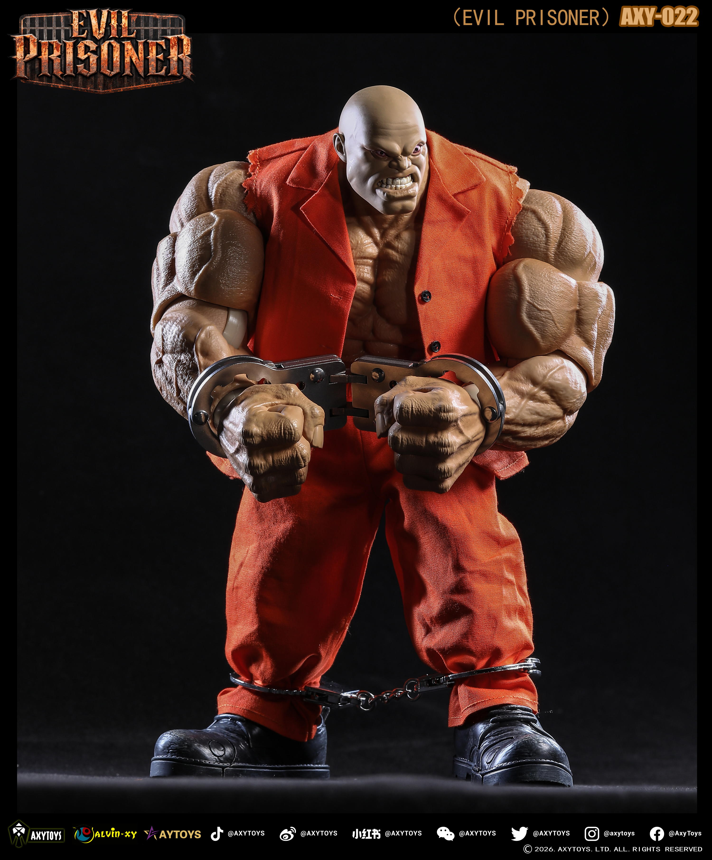 Evil Prisoner 1/12 Scale Action Figure (With Bonus) Gallery Image 8