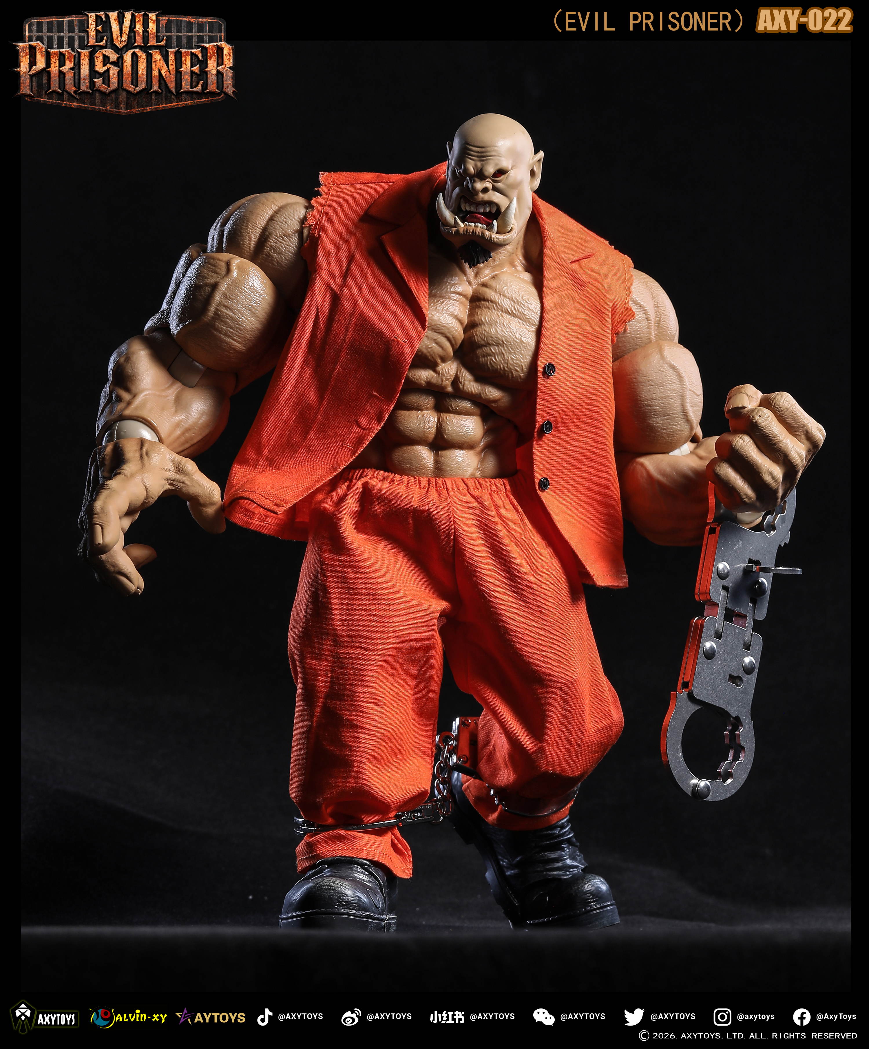 Evil Prisoner 1/12 Scale Action Figure (With Bonus) Gallery Image 7